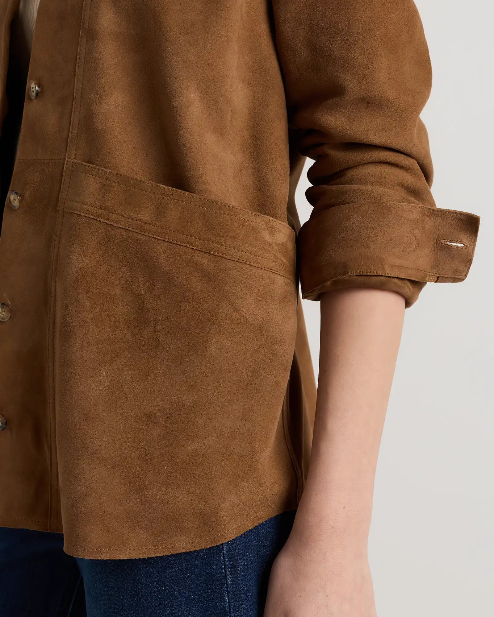 100% Suede Chore Jacket