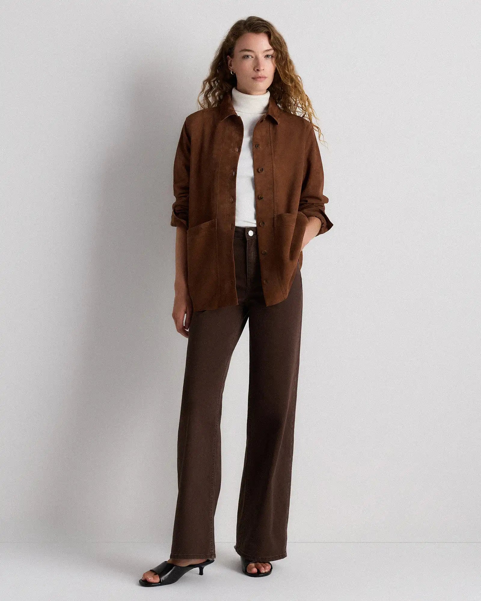 100% Suede Chore Jacket