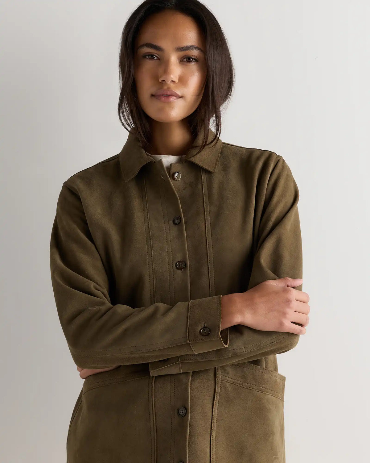 100% Suede Chore Jacket