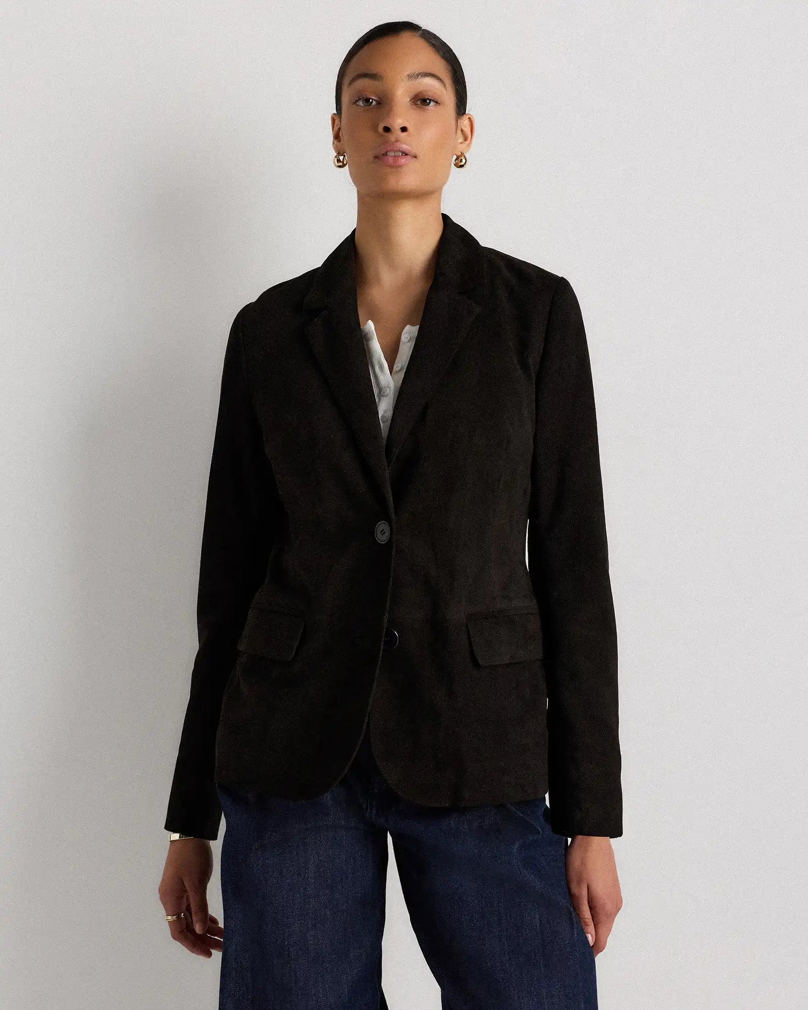 100% Suede Blazer