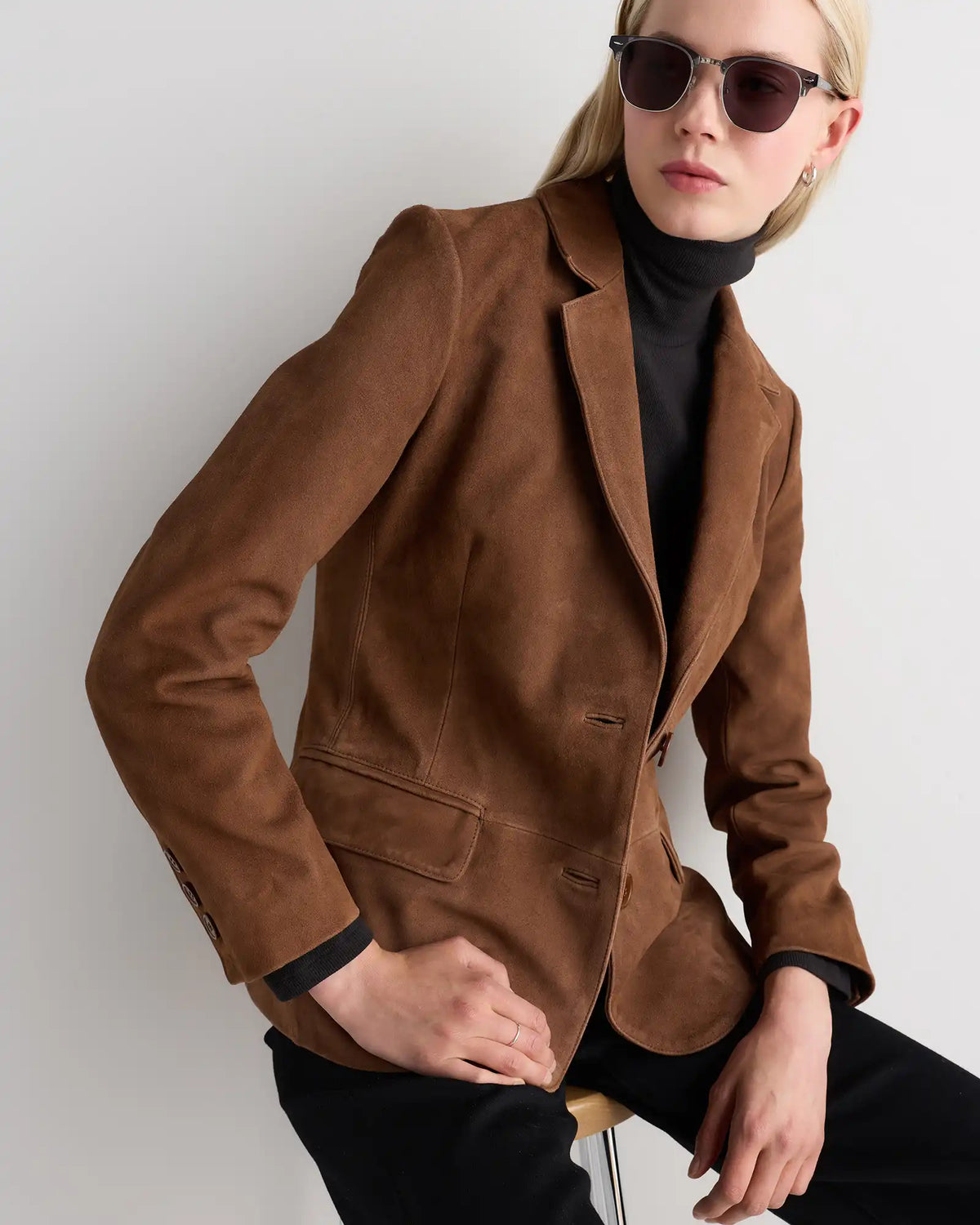 100% Suede Blazer