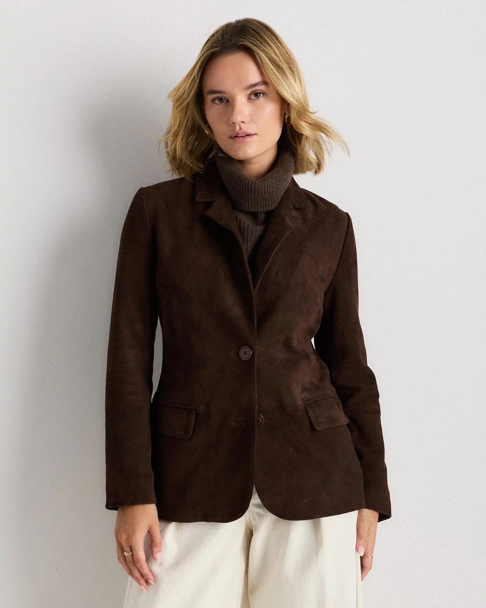 100% Suede Blazer