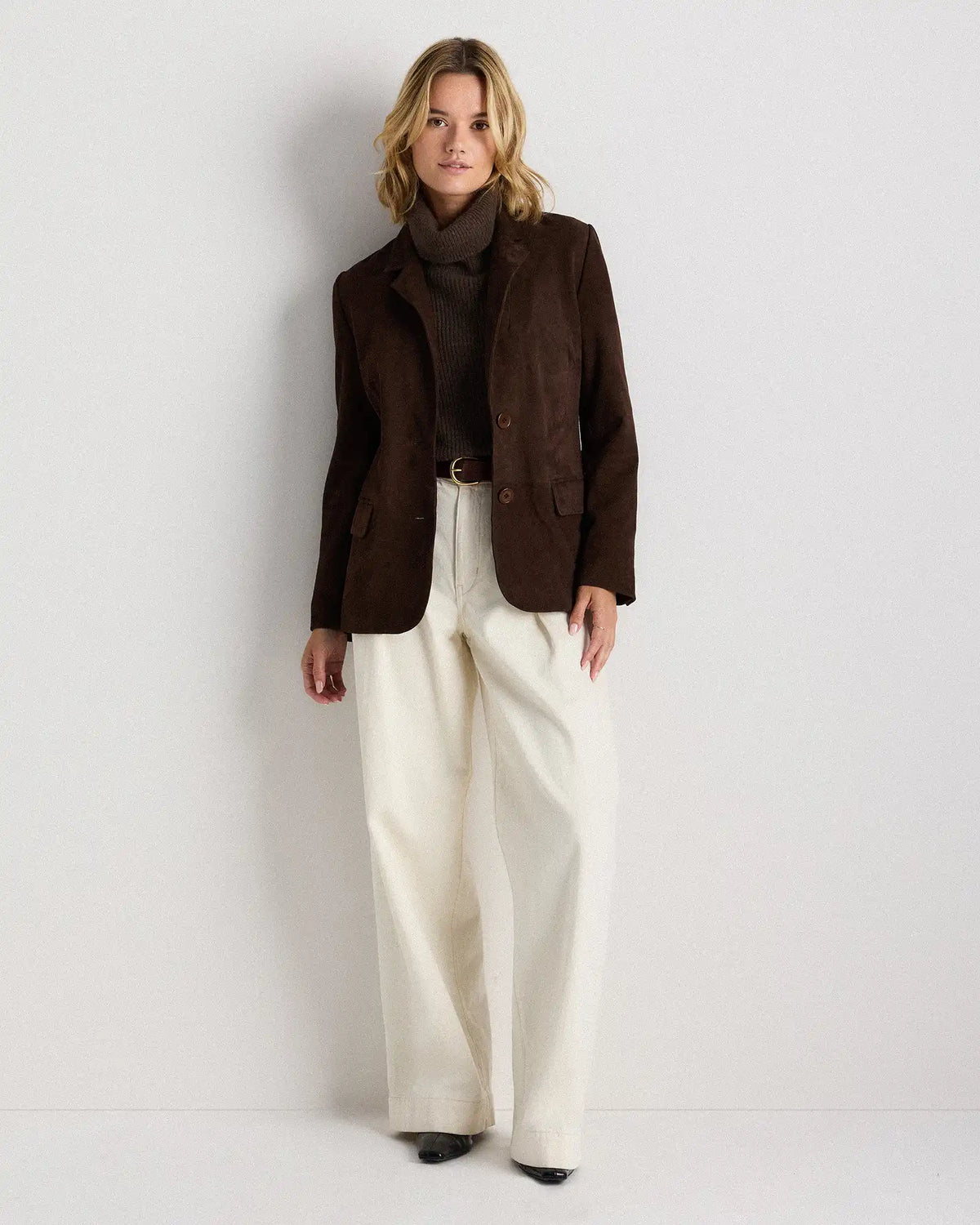 100% Suede Blazer