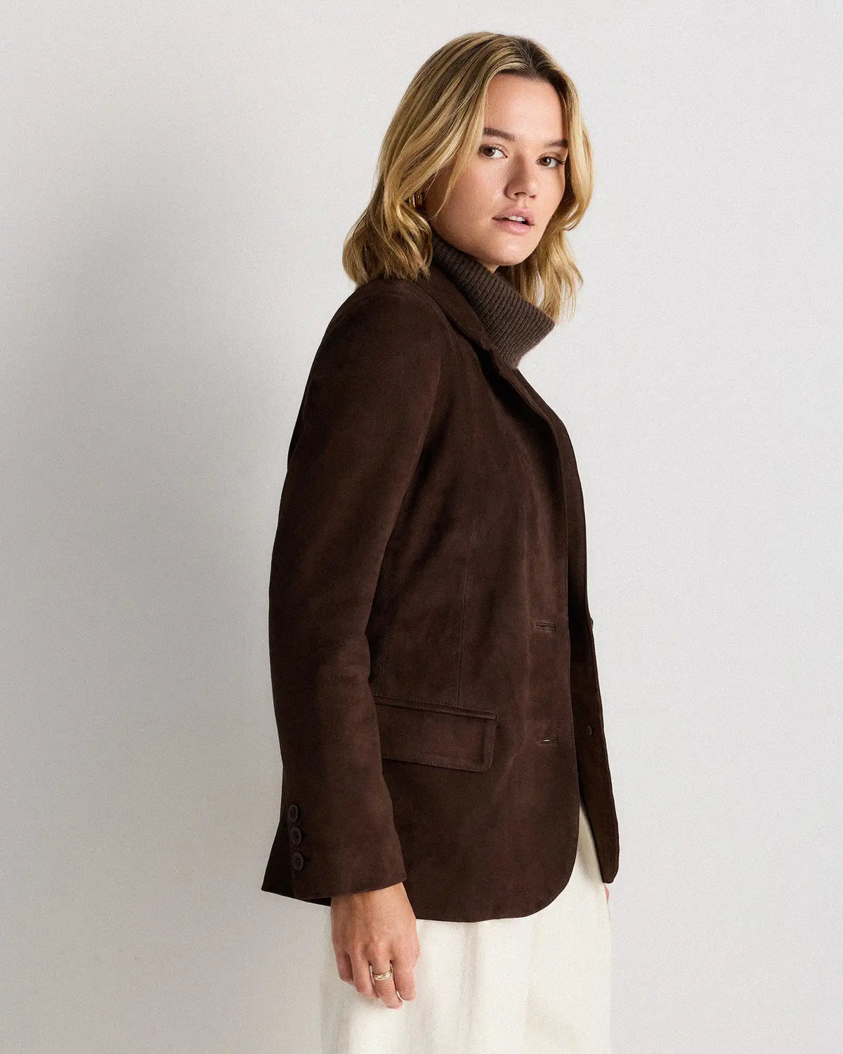 100% Suede Blazer
