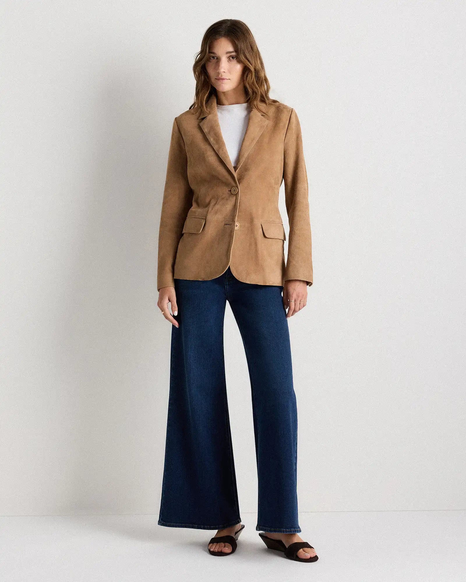 100% Suede Blazer