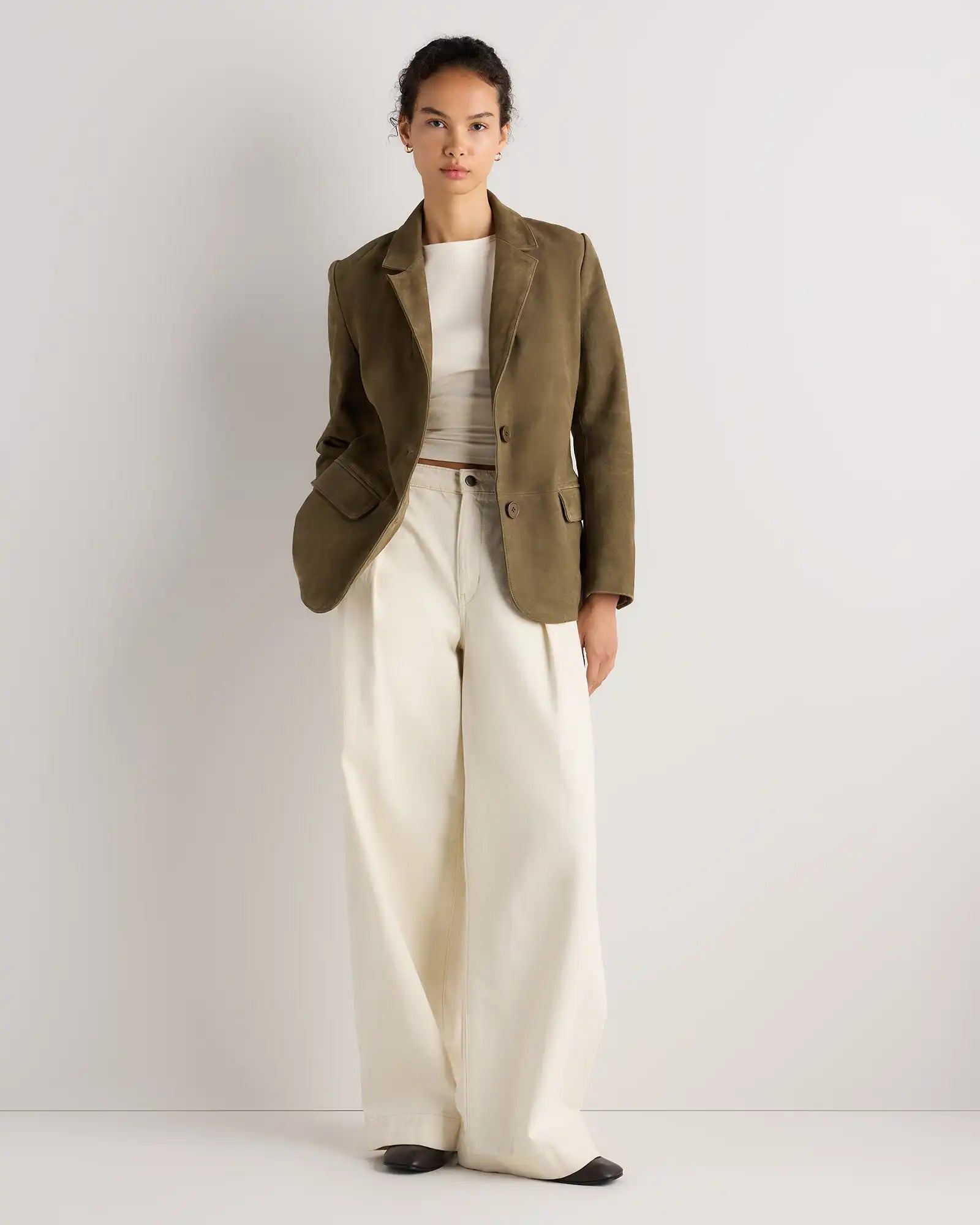100% Suede Blazer
