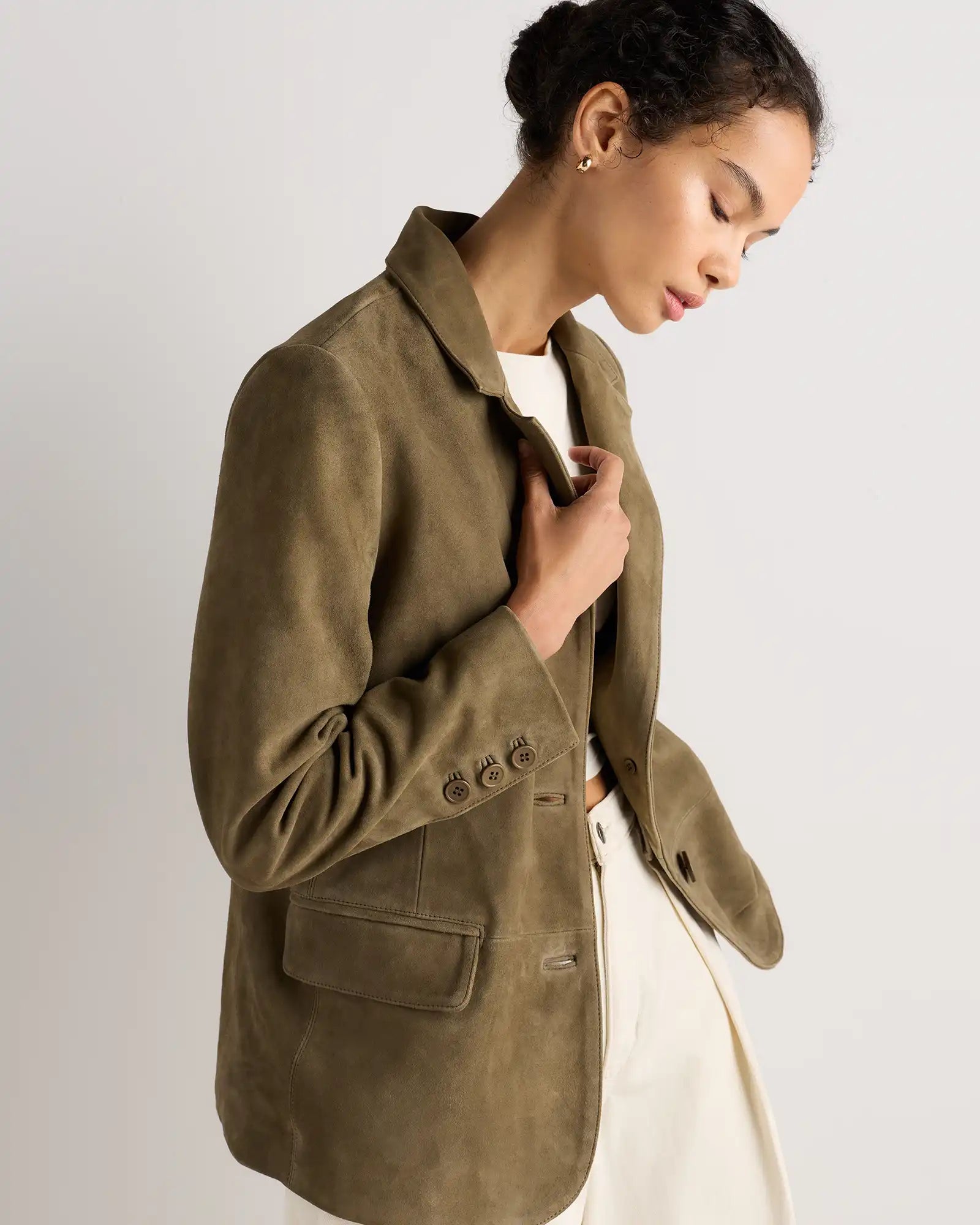 100% Suede Blazer