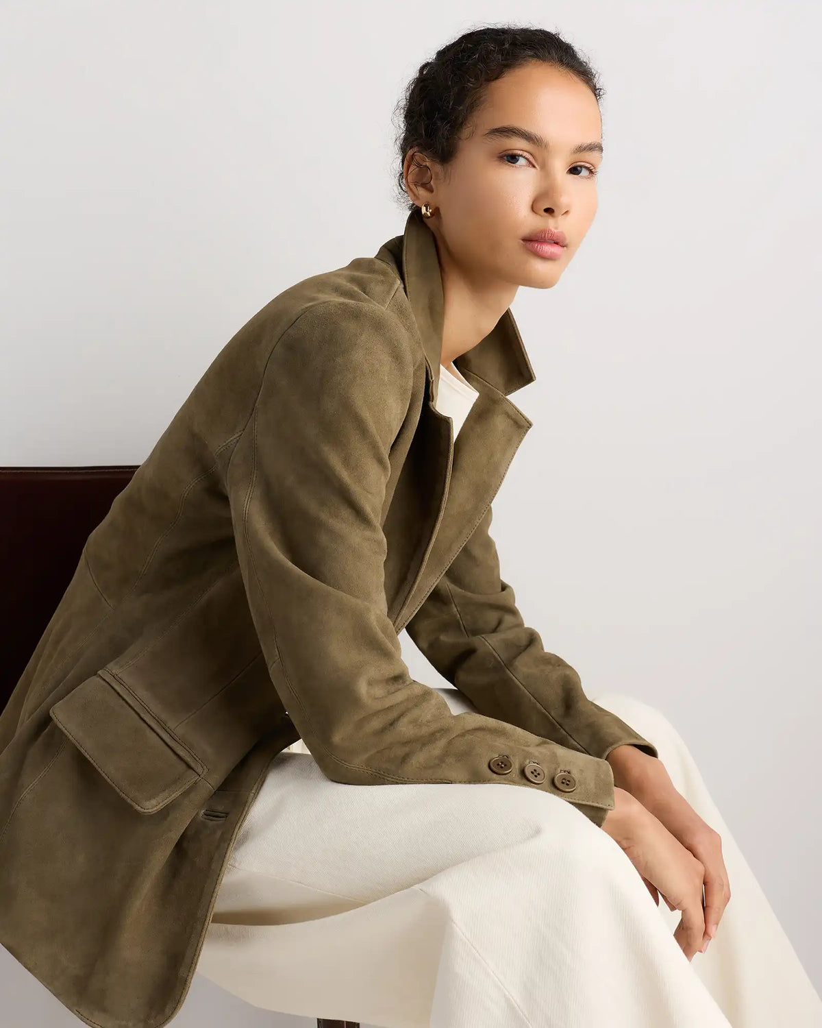 100% Suede Blazer