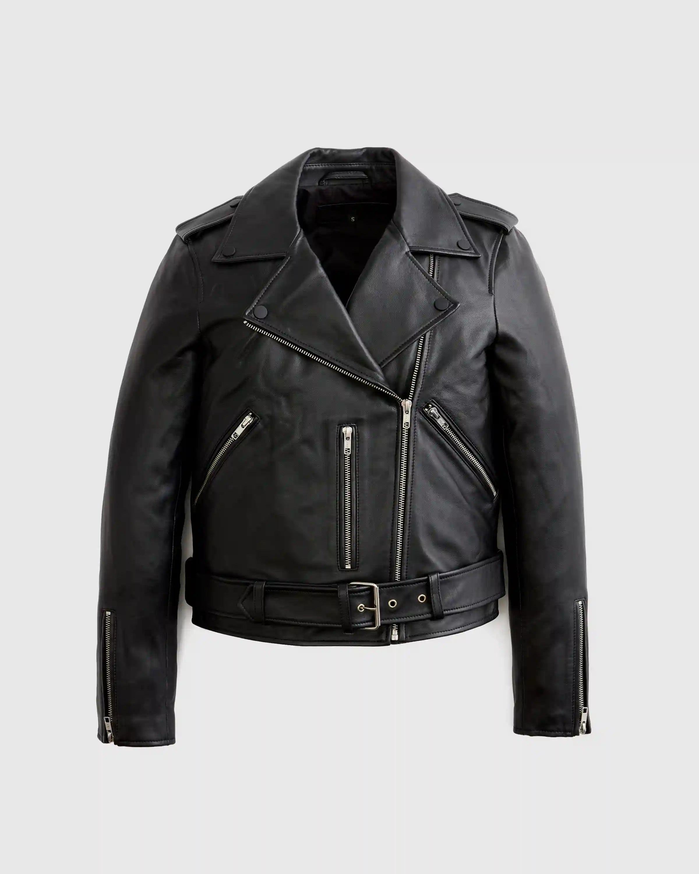 100% Leather Motorcycle Jacket