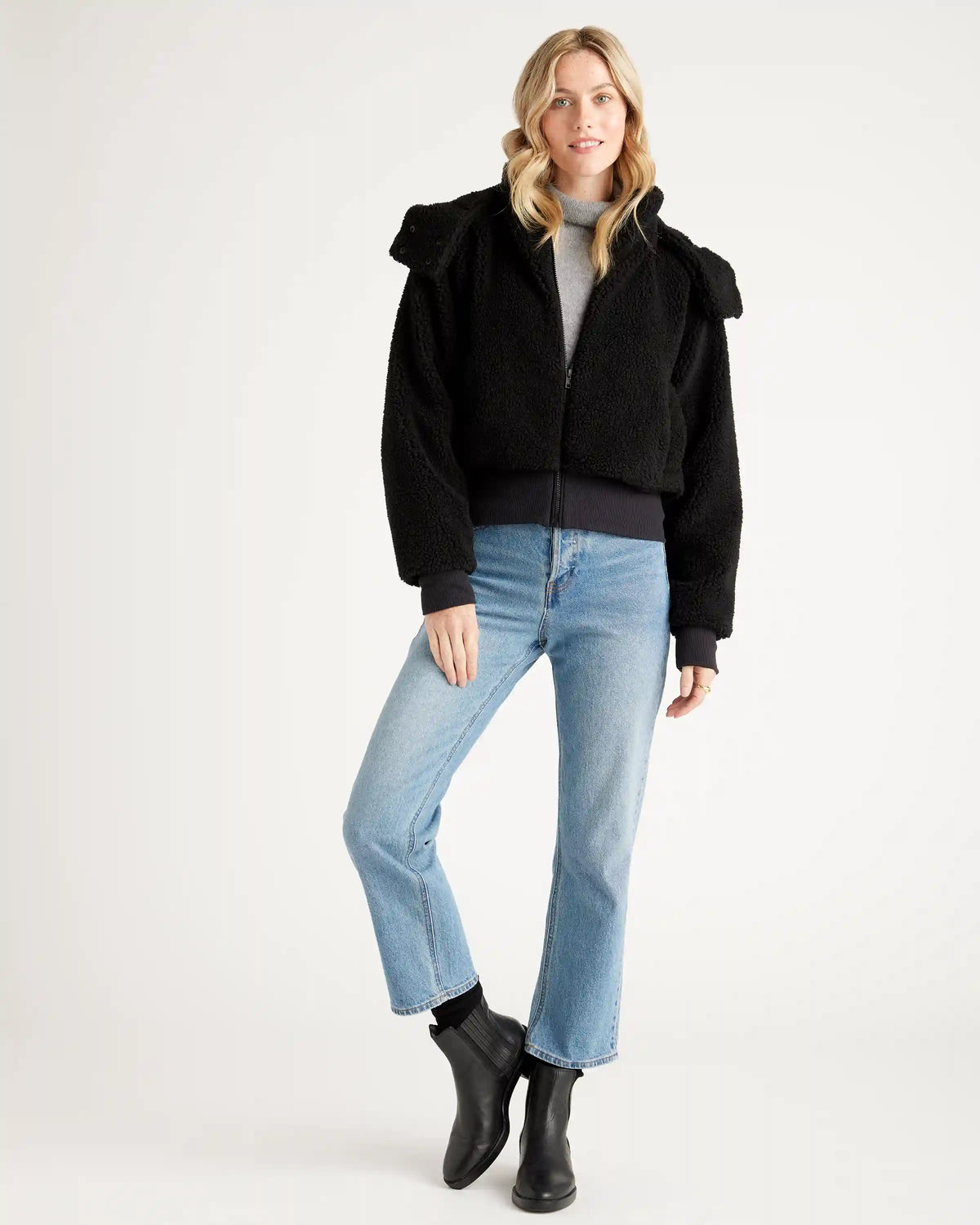 Hooded Sherpa Jacket