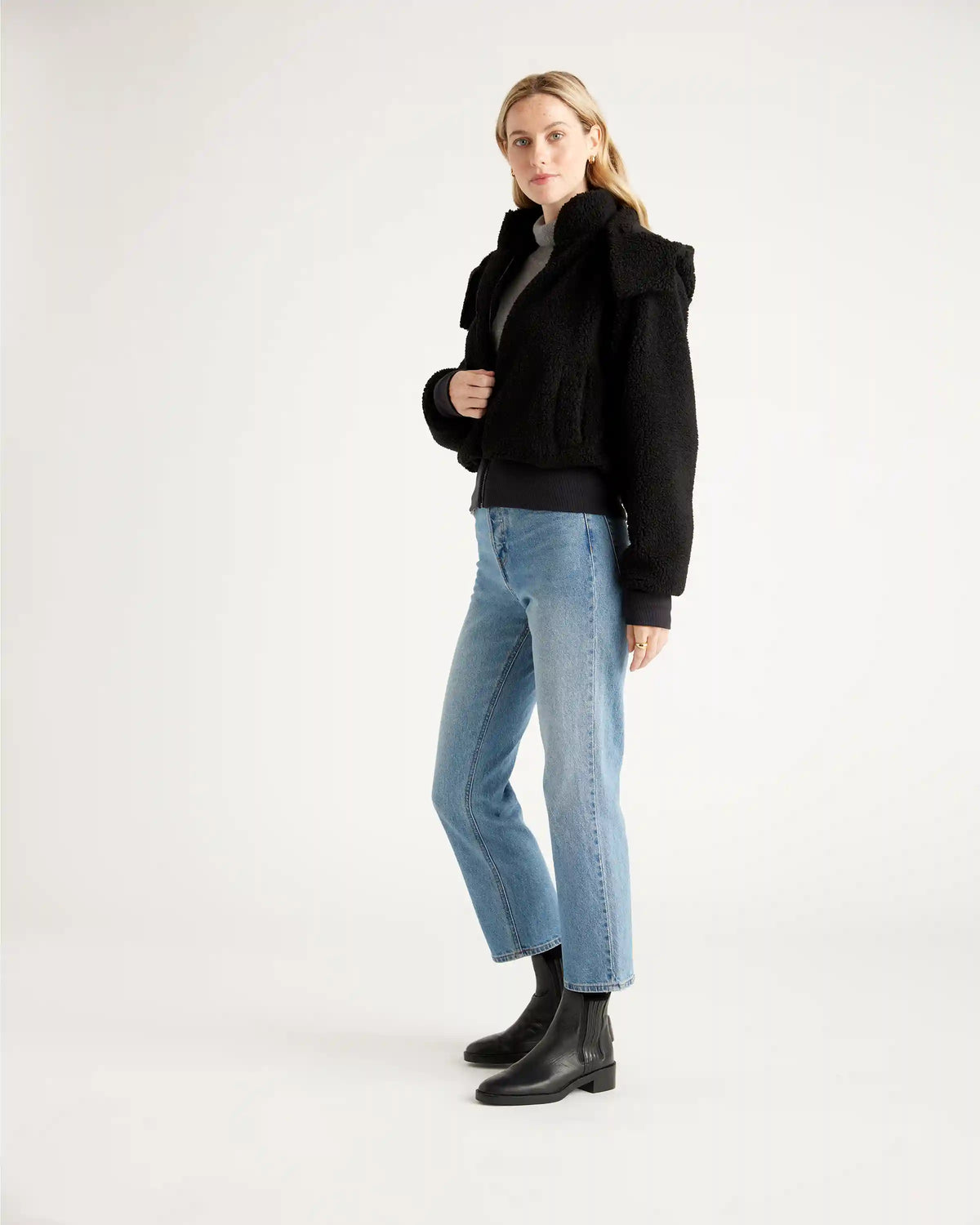 Hooded Sherpa Jacket