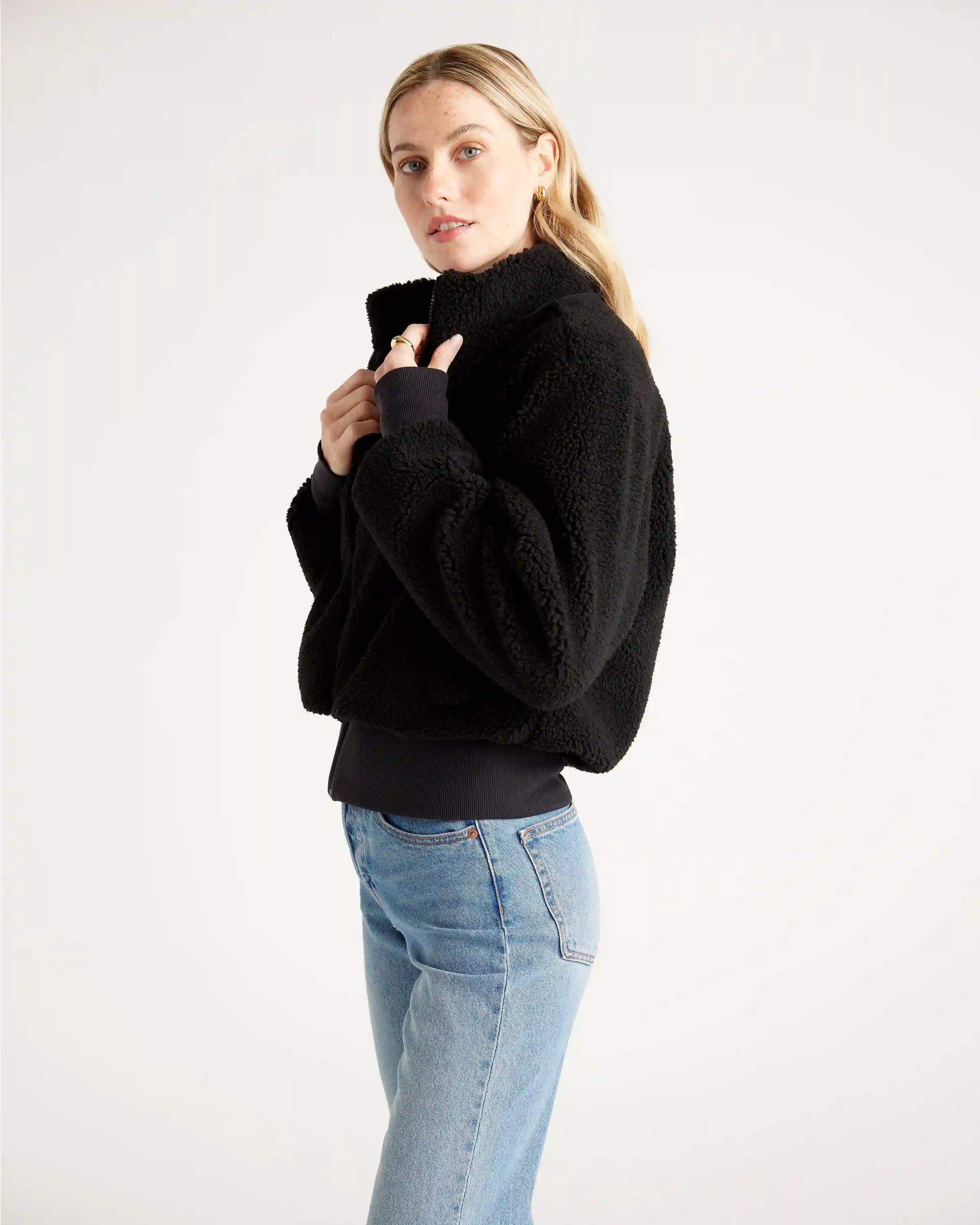 Hooded Sherpa Jacket