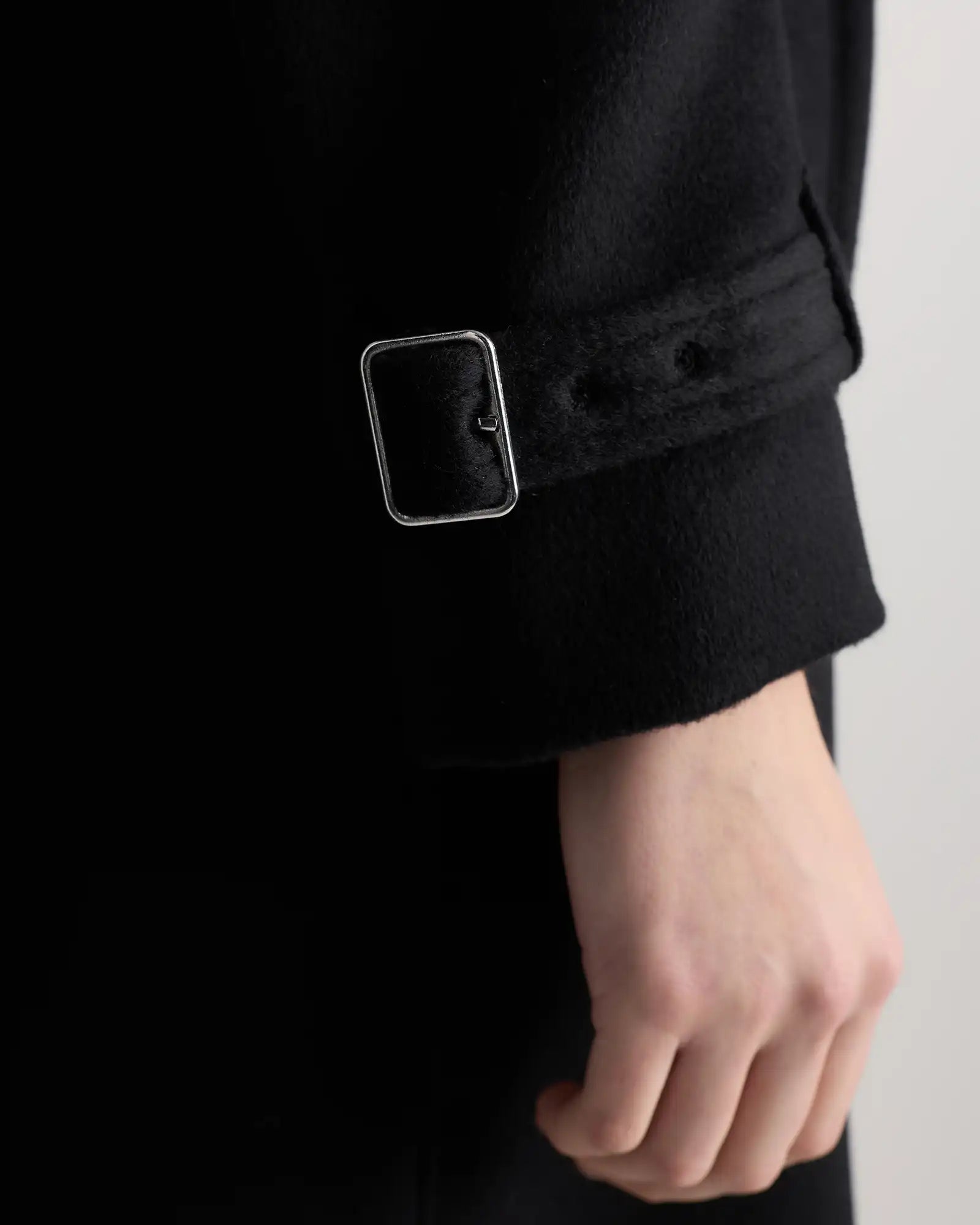 100% Mongolian Cashmere Trench Coat