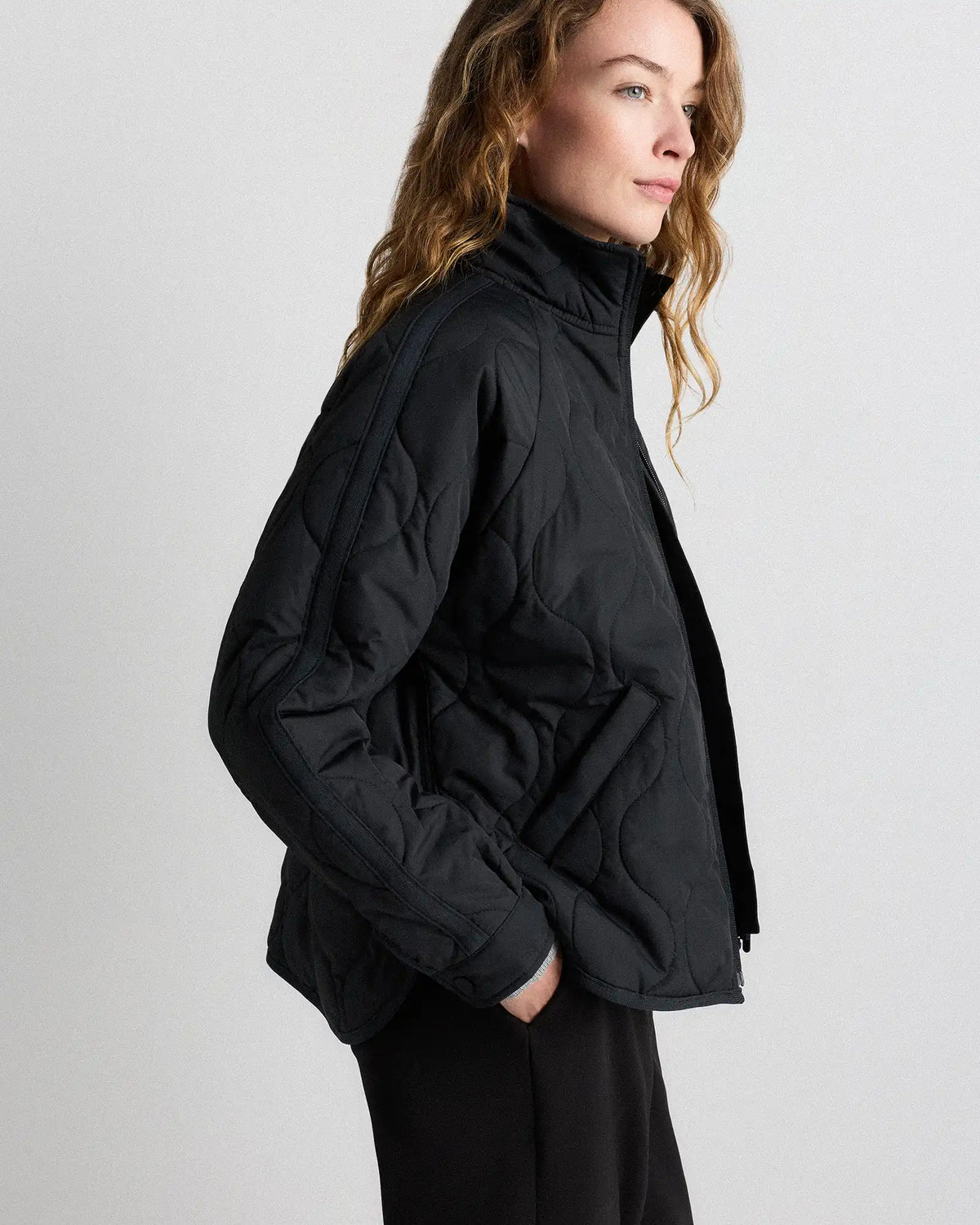 Featherless Quilted Packable Puffer Jacket