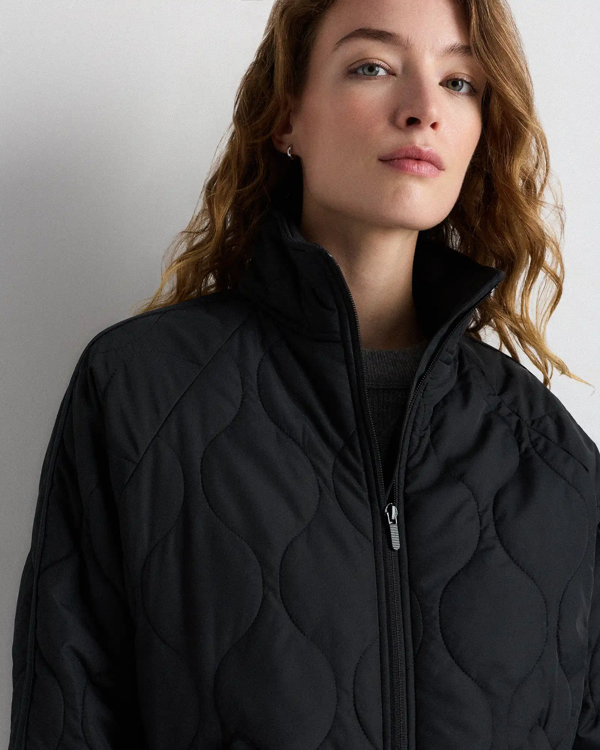 Featherless Quilted Packable Puffer Jacket