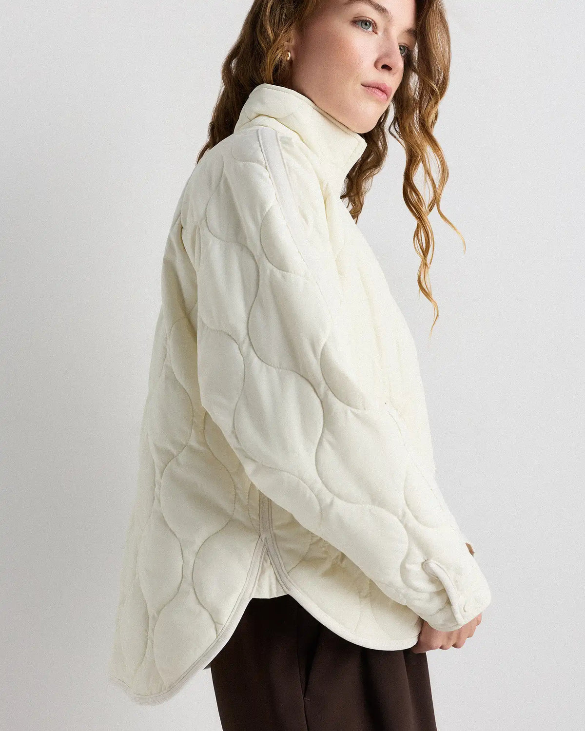 Featherless Quilted Packable Puffer Jacket