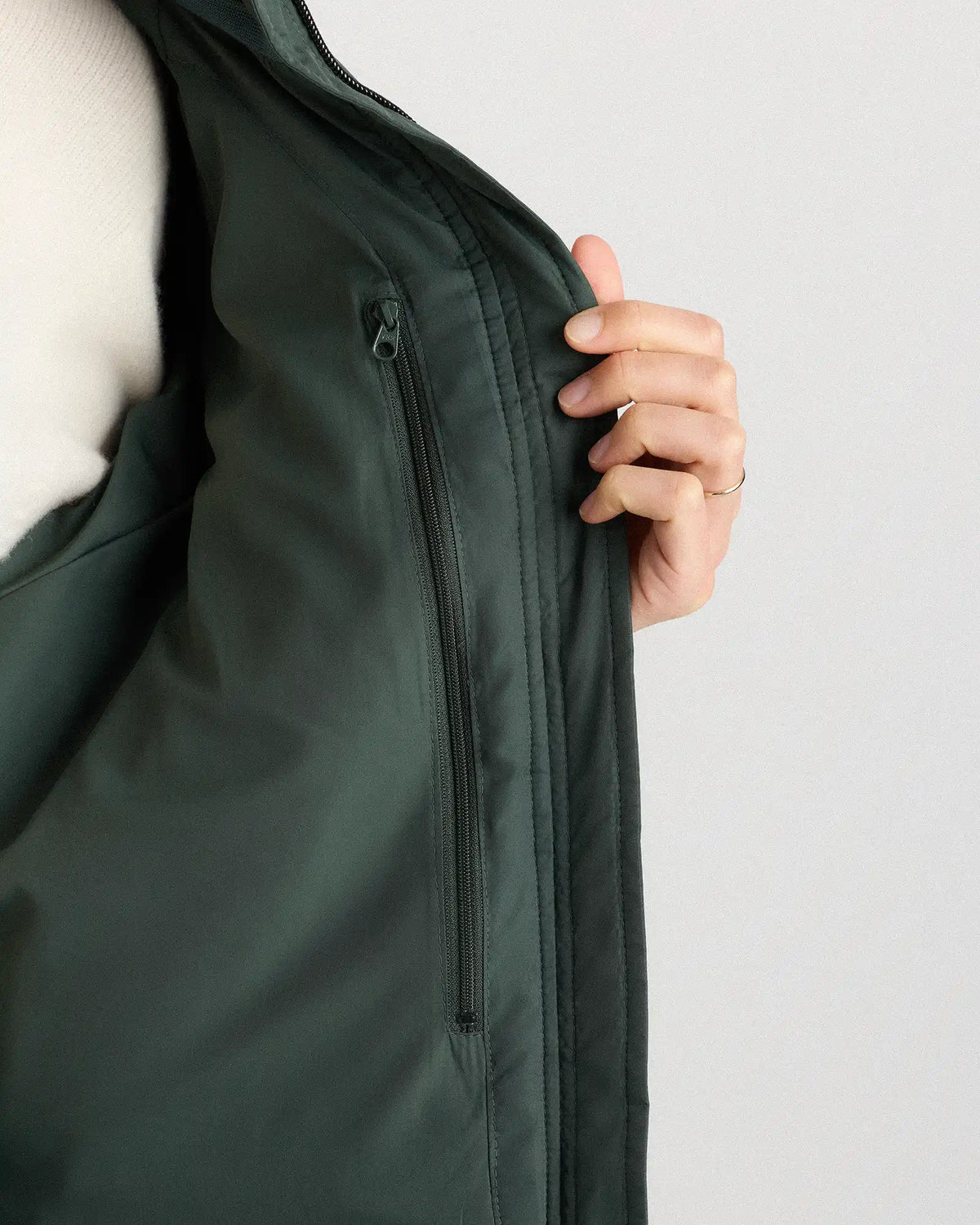 Featherless Quilted Packable Puffer Jacket