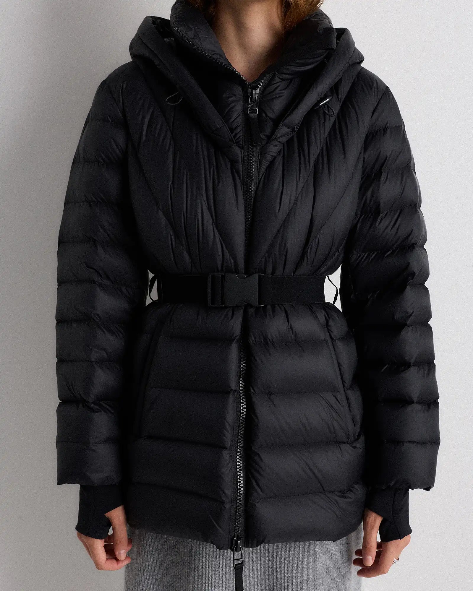 Responsible Down Belted Puffer Coat