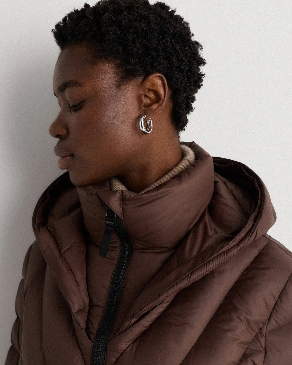Responsible Down Belted Puffer Coat