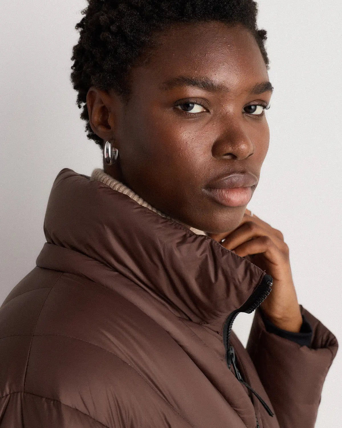 Responsible Down Belted Puffer Coat