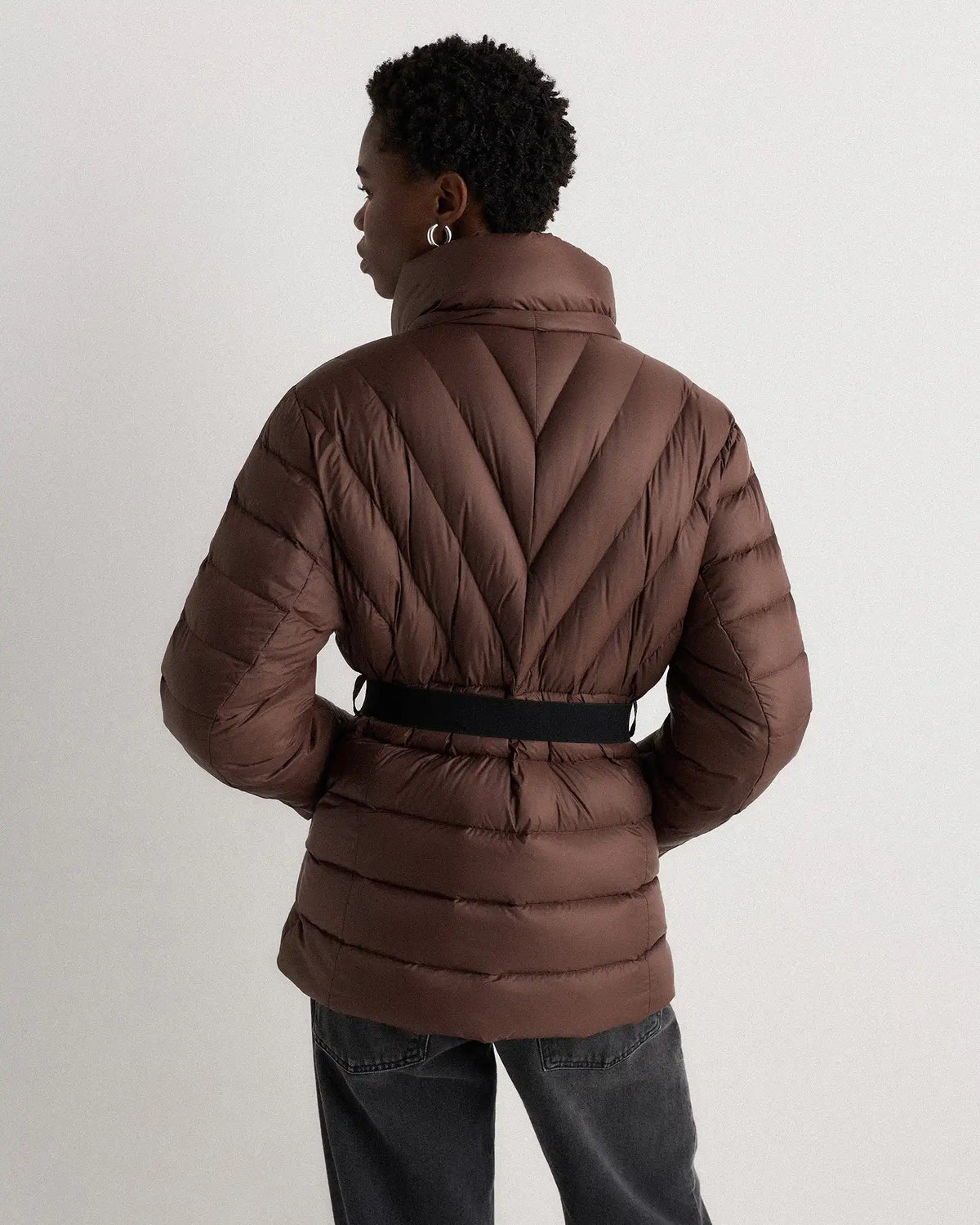 Responsible Down Belted Puffer Coat