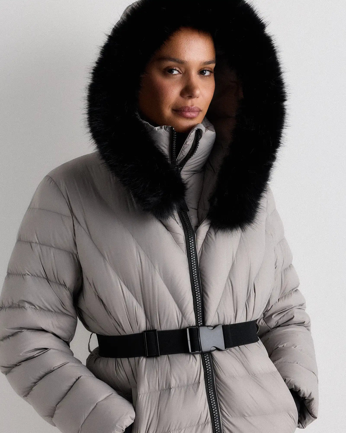 Responsible Down Belted Puffer Coat
