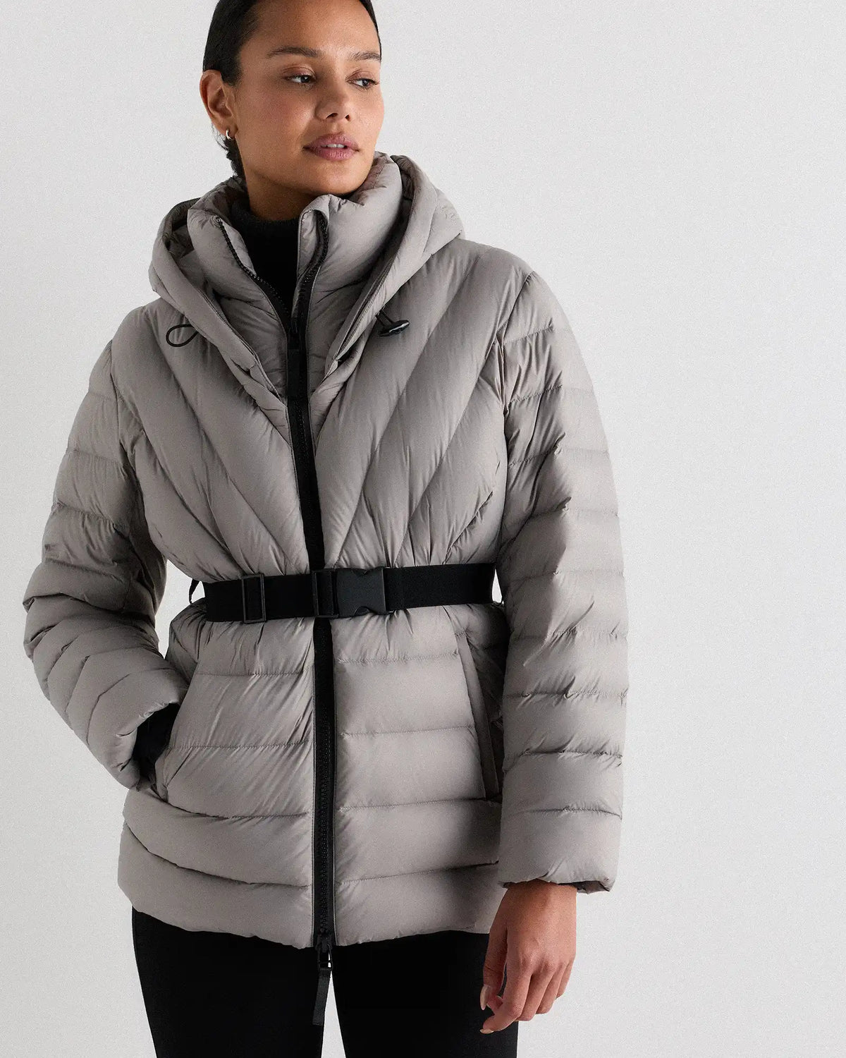 Responsible Down Belted Puffer Coat