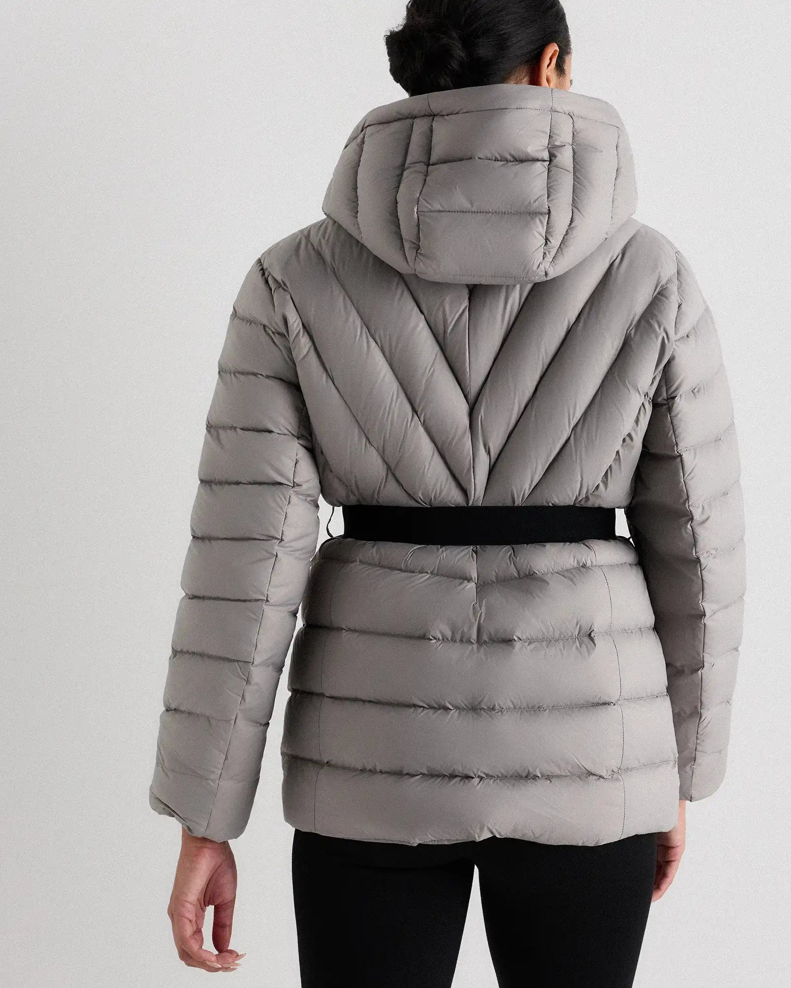Responsible Down Belted Puffer Coat