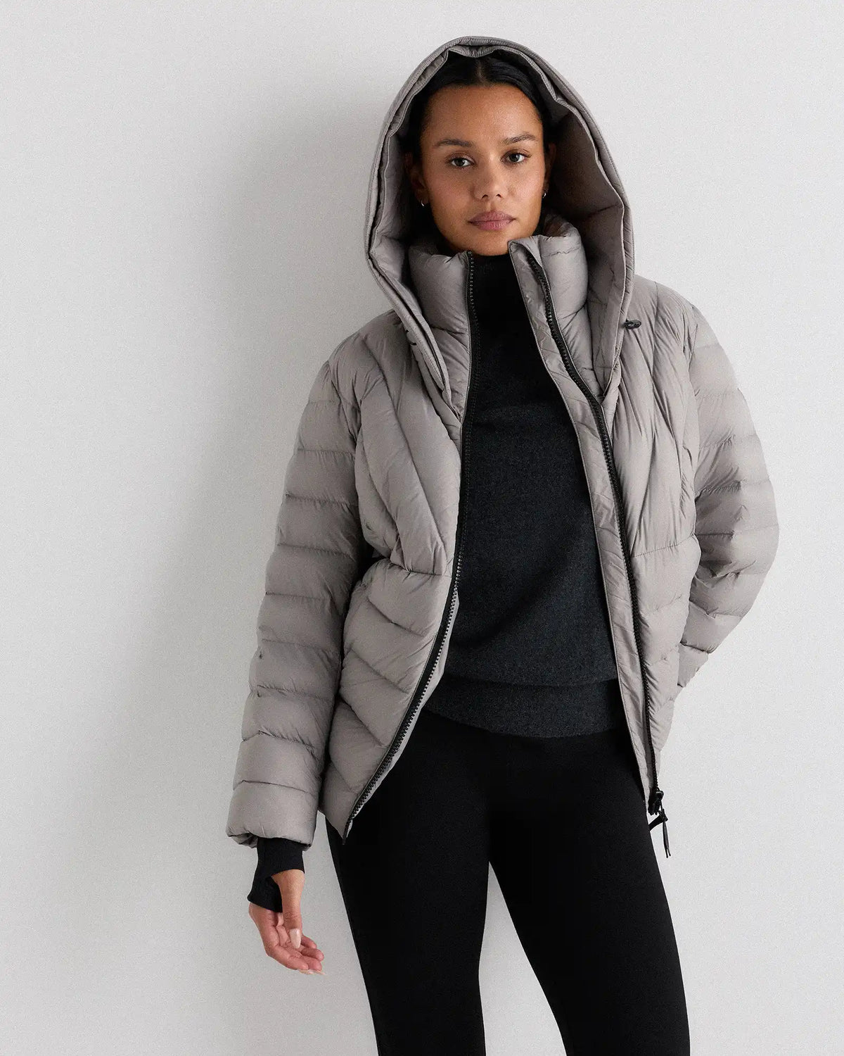 Responsible Down Belted Puffer Coat