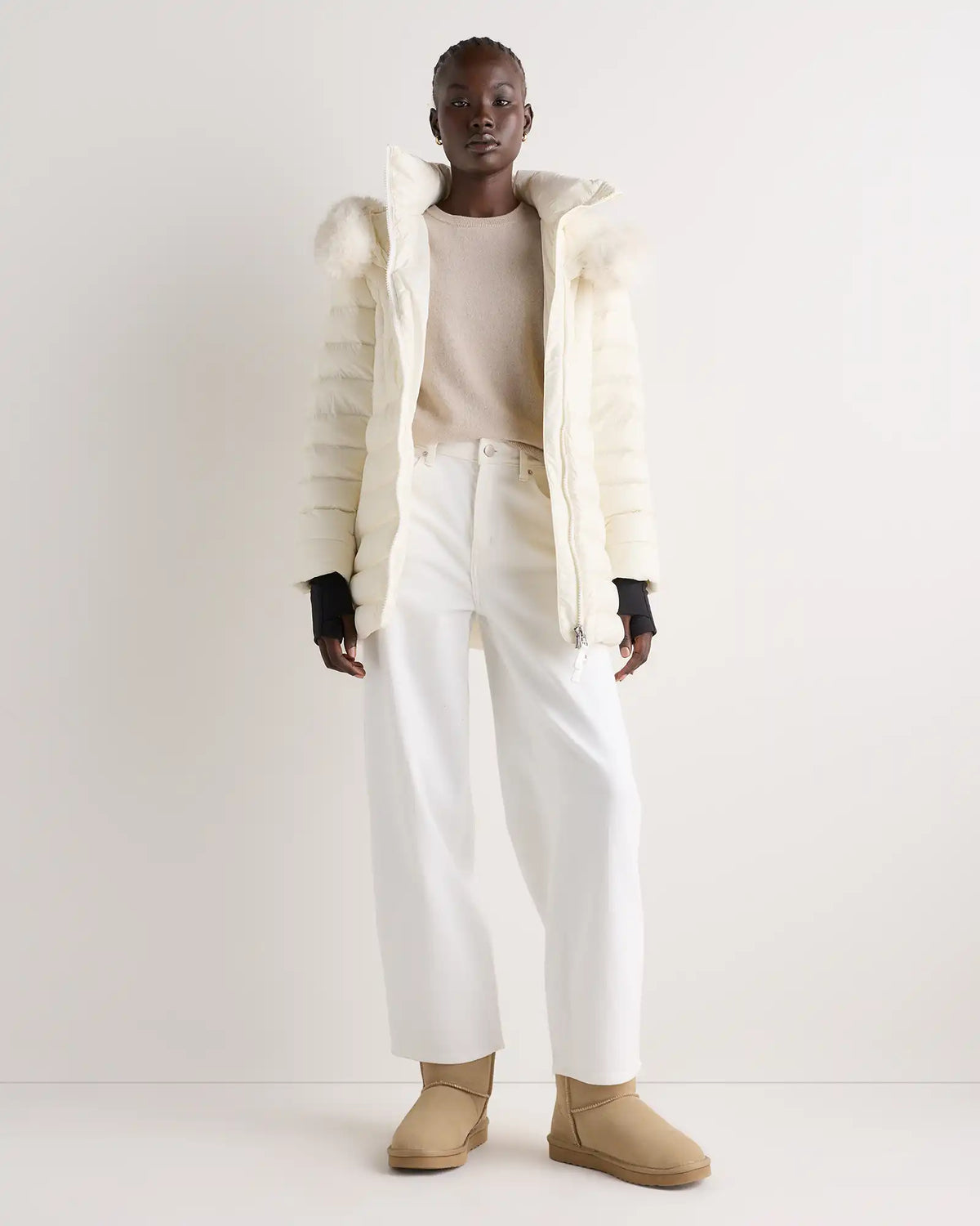 Responsible Down Belted Puffer Coat