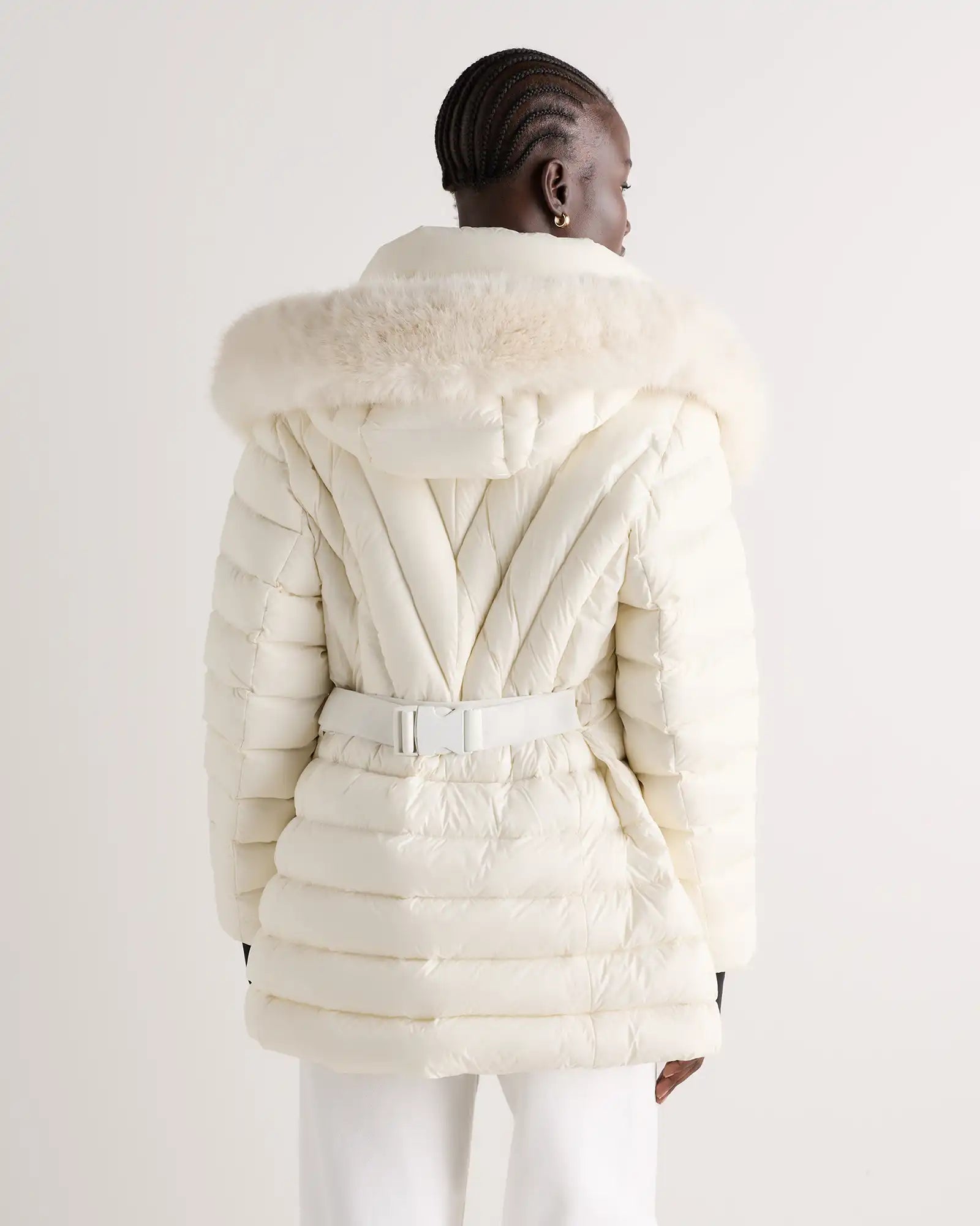 Responsible Down Belted Puffer Coat