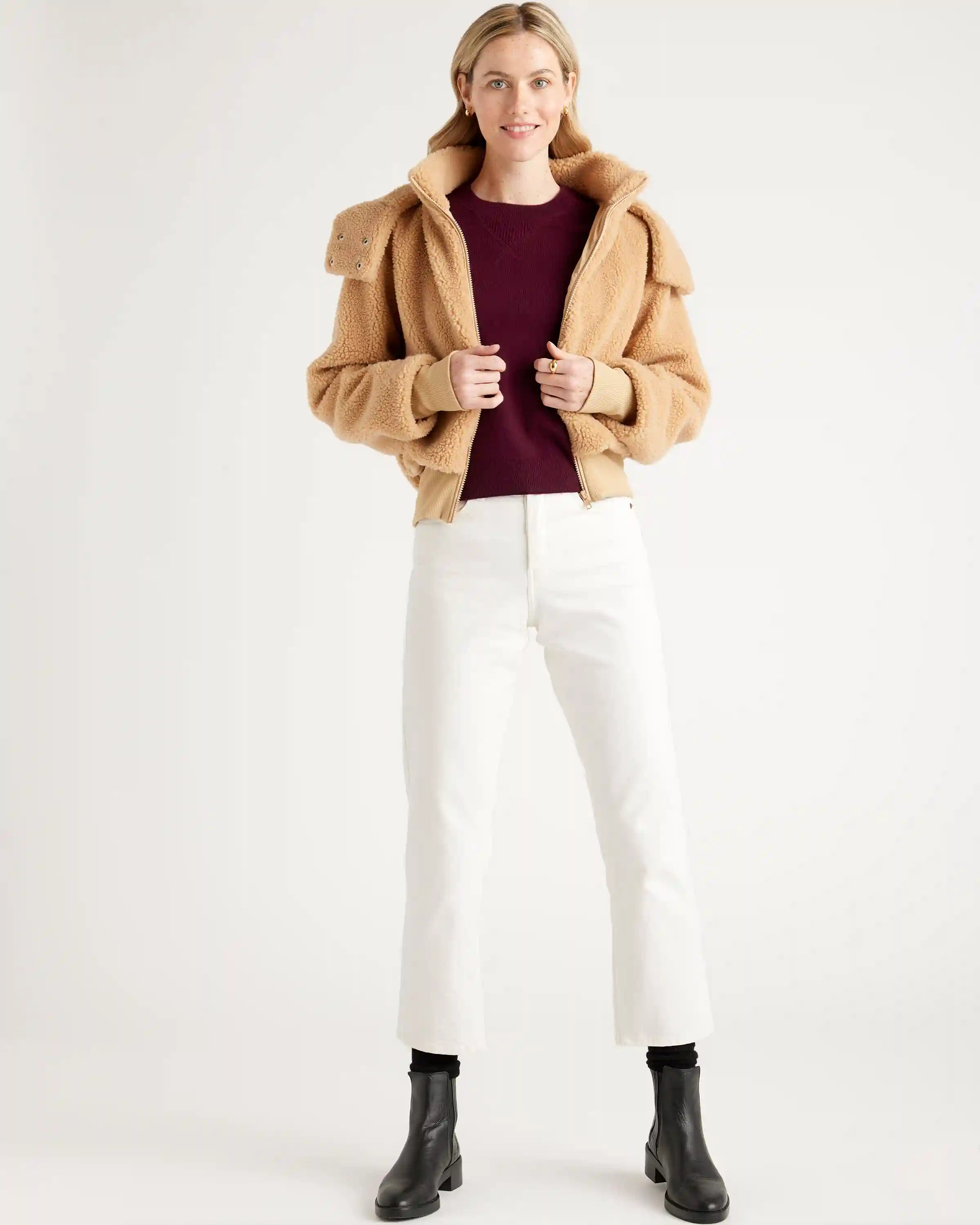 Hooded Sherpa Jacket
