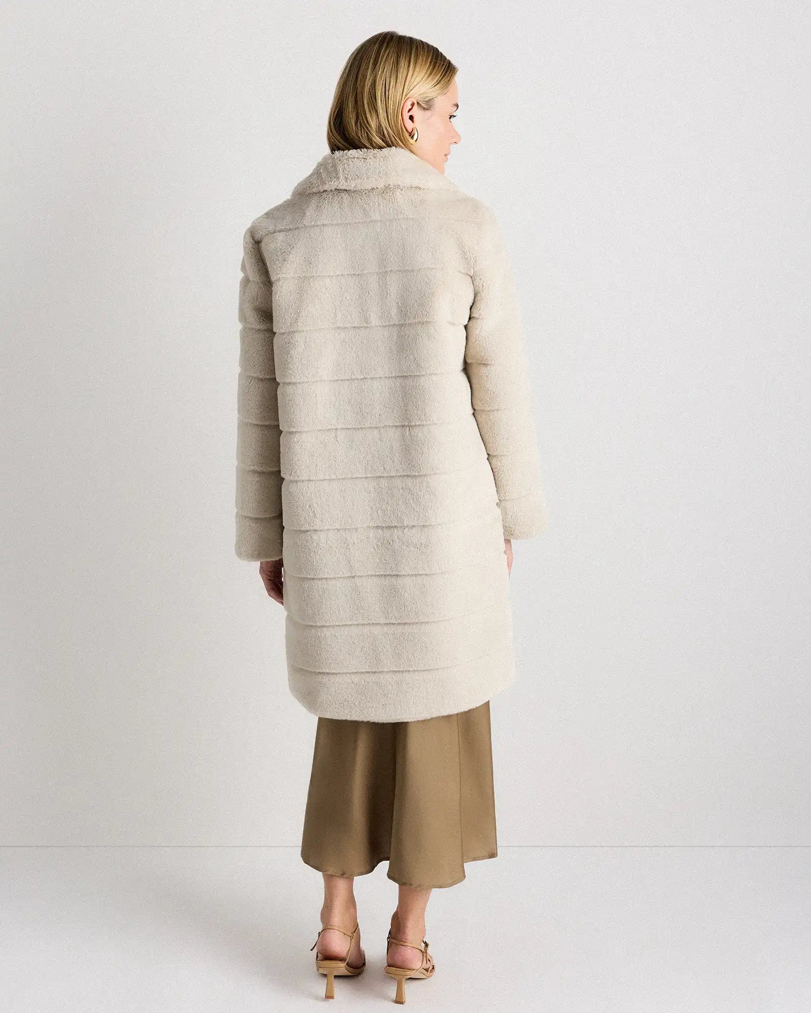 Faux Fur Long Coat