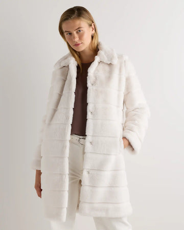 Faux Fur Long Coat