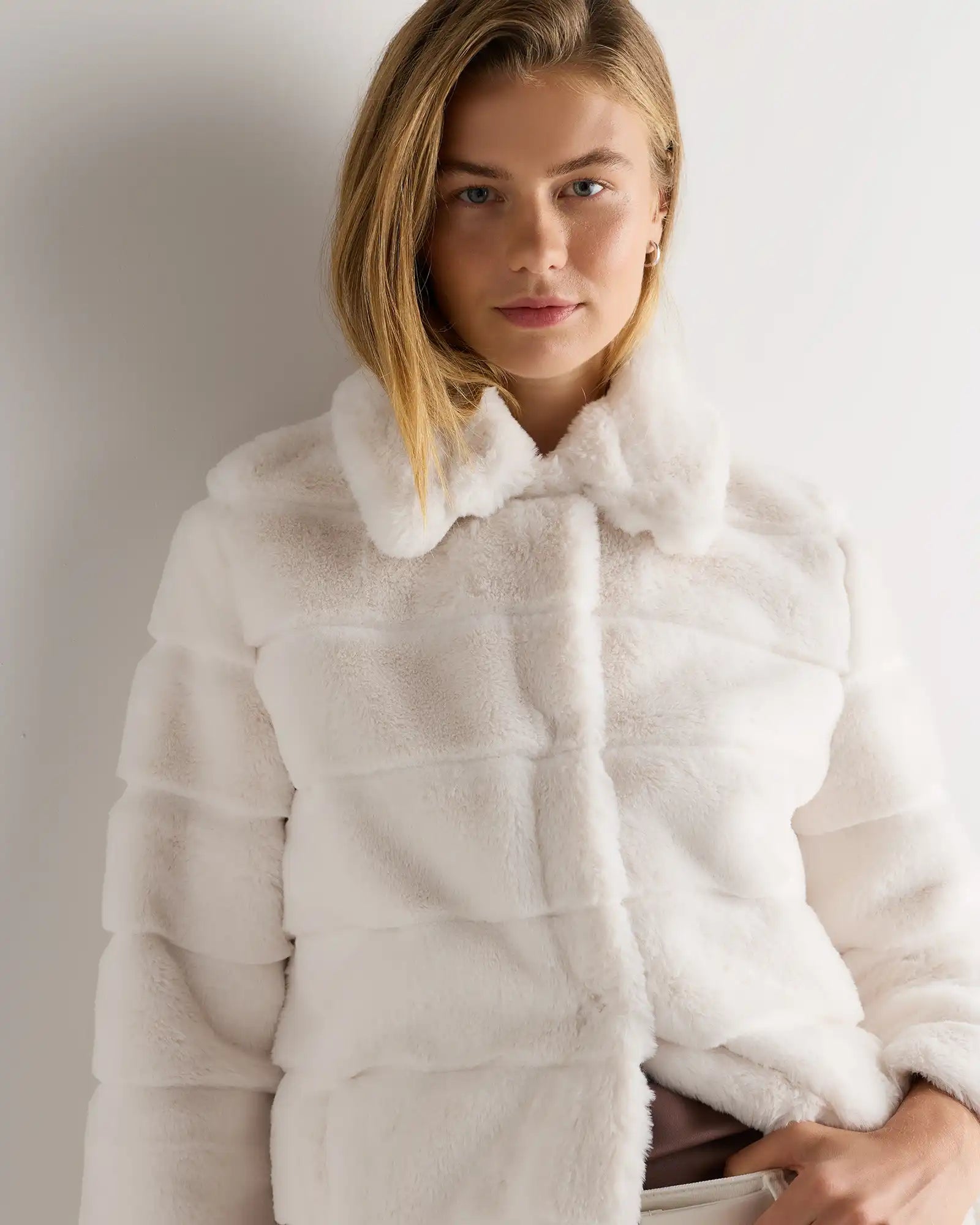 Faux Fur Long Coat
