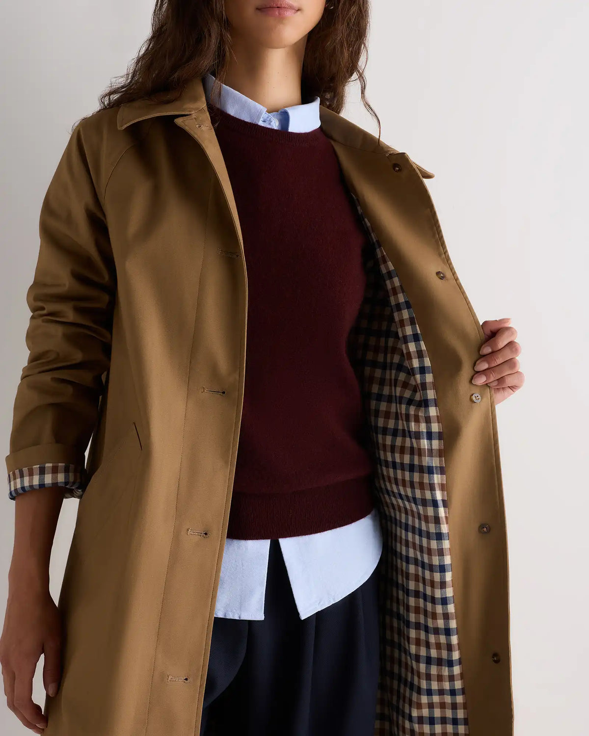 Comfort Stretch Mac Coat