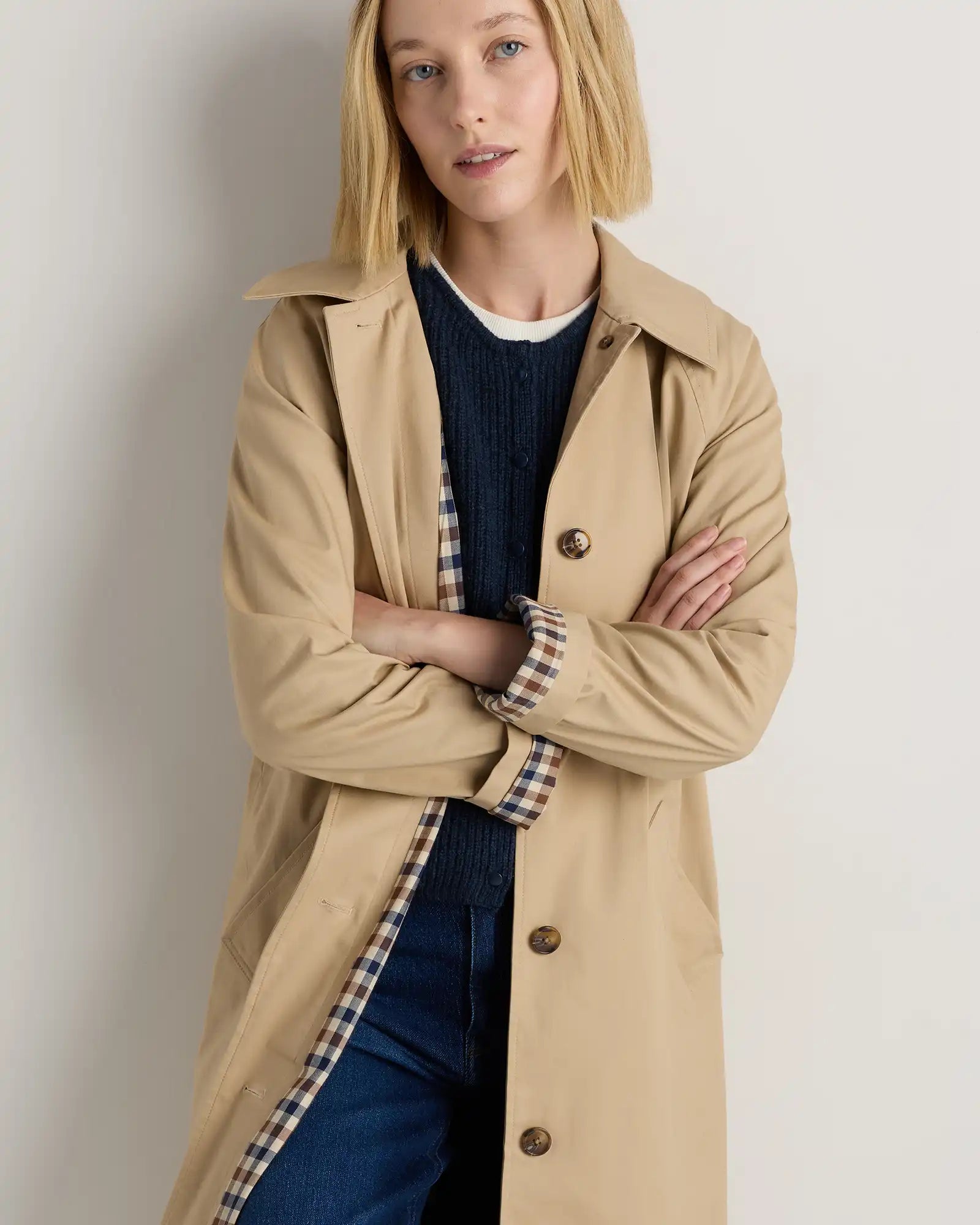 Comfort Stretch Mac Coat