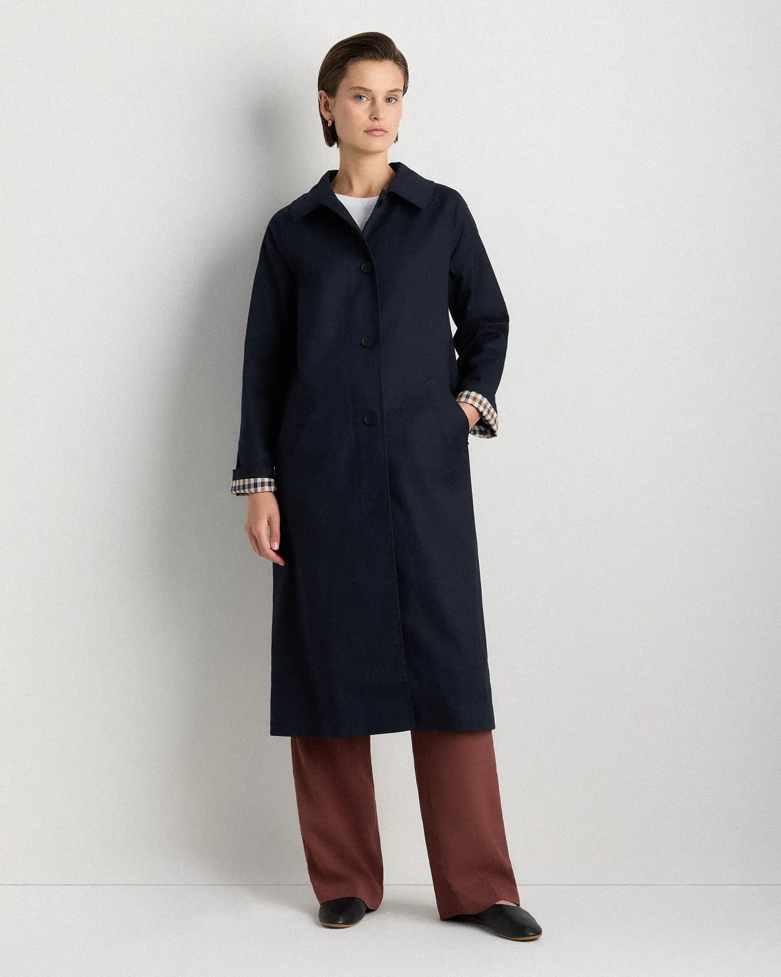 Comfort Stretch Mac Coat