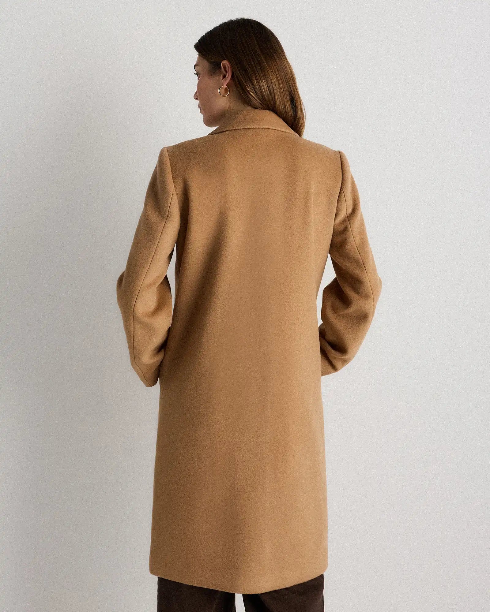 Wool Cashmere Blazer Coat