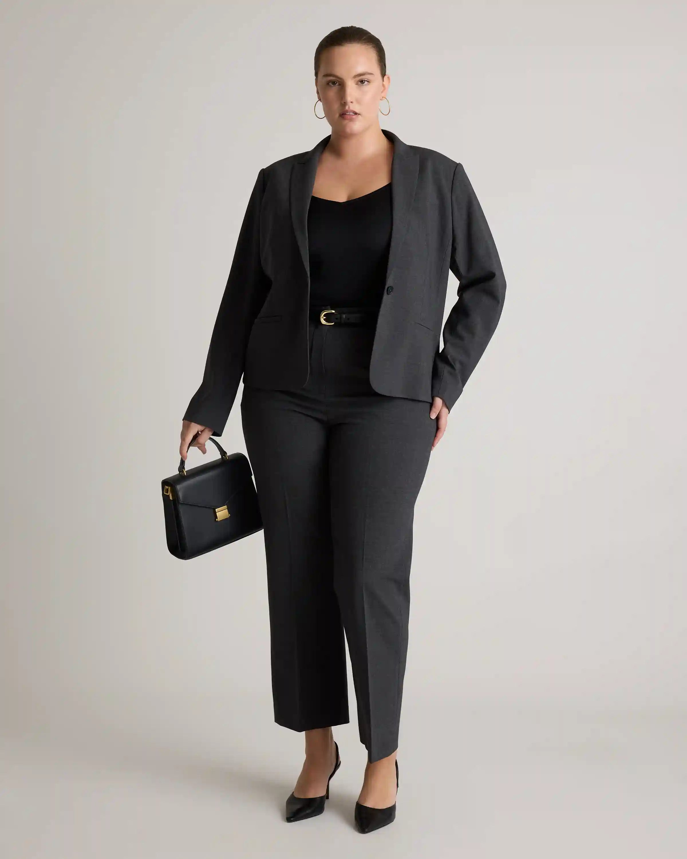 Italian Wool Tailored Blazer