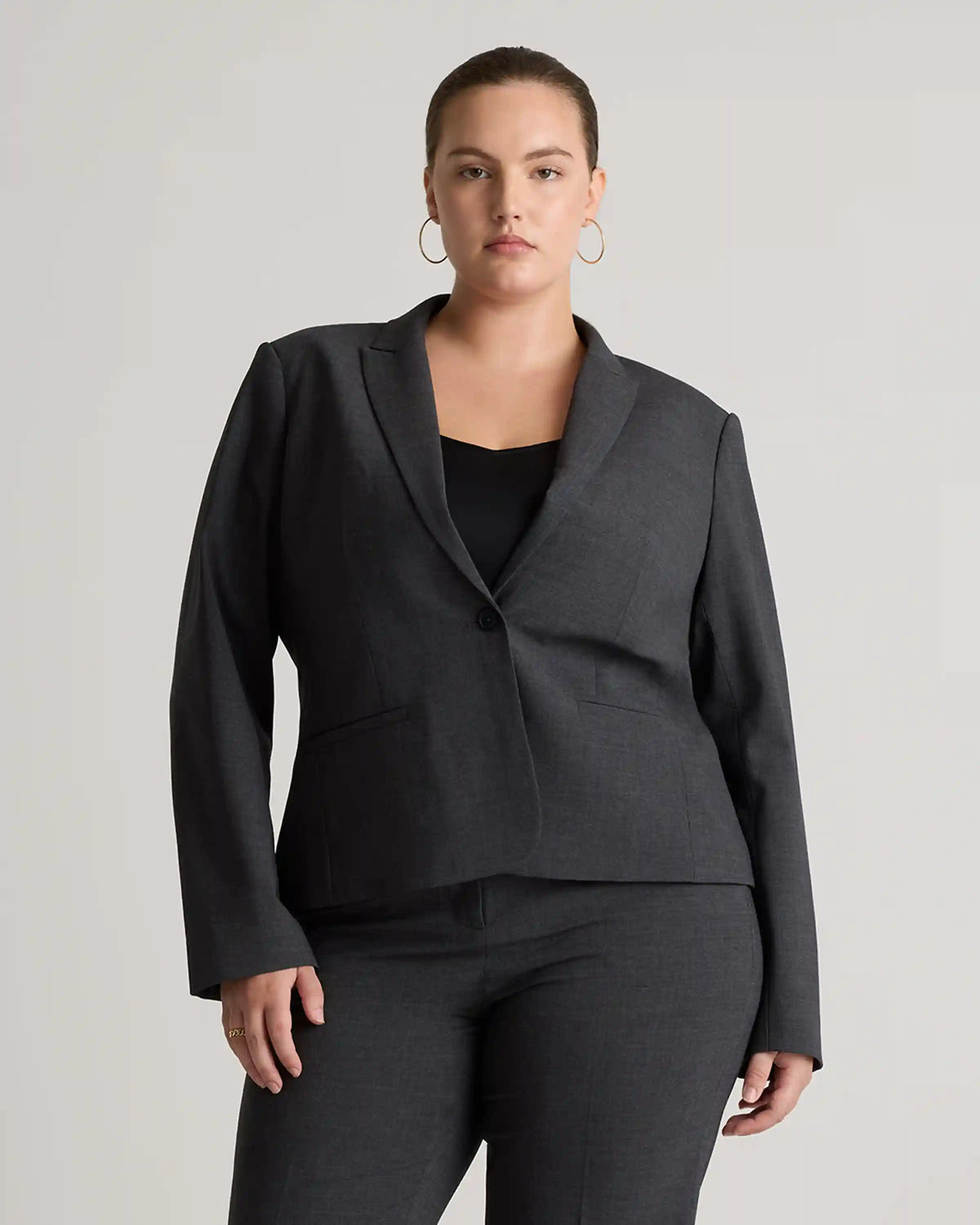 Italian Wool Tailored Blazer