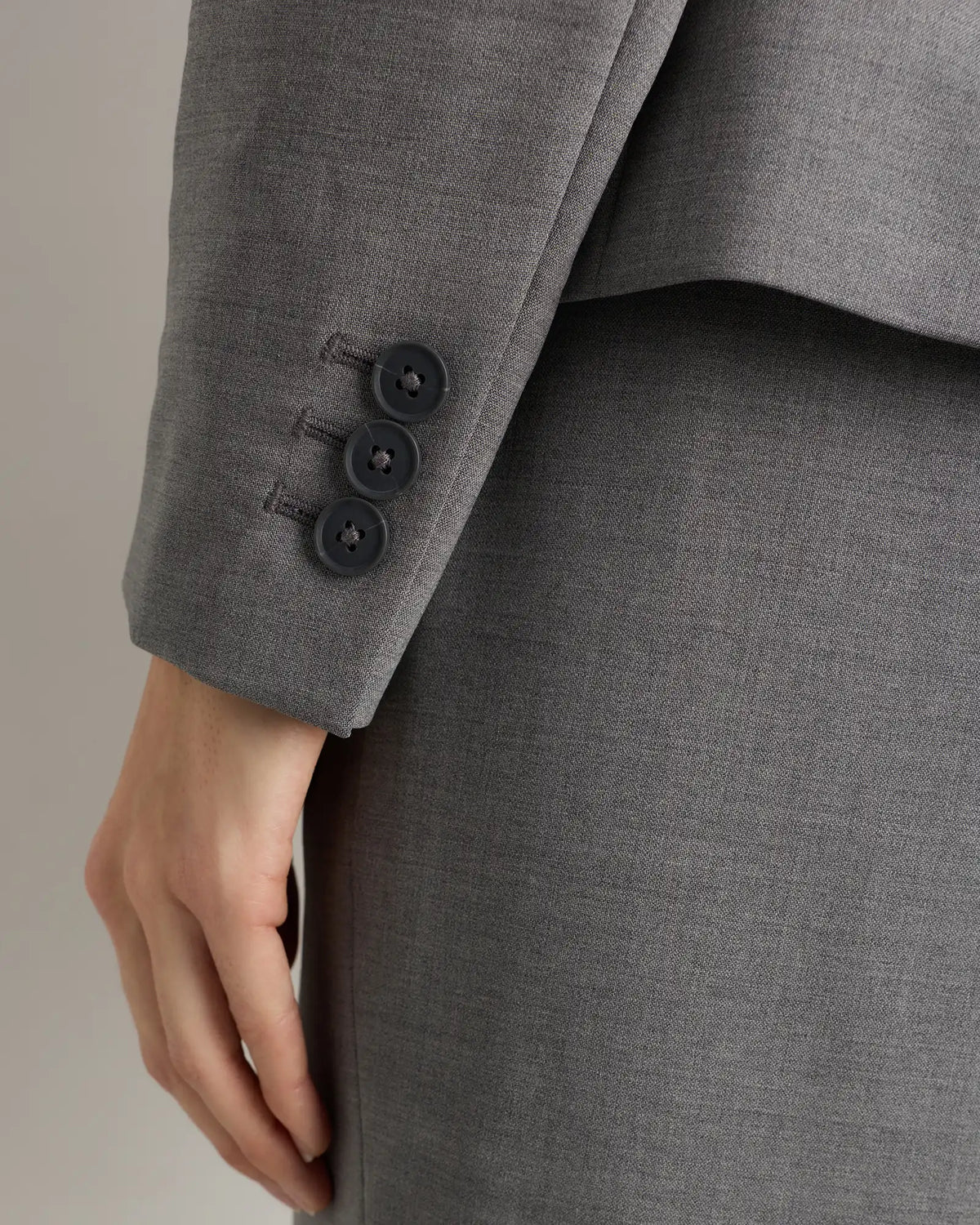 Italian Wool Tailored Blazer