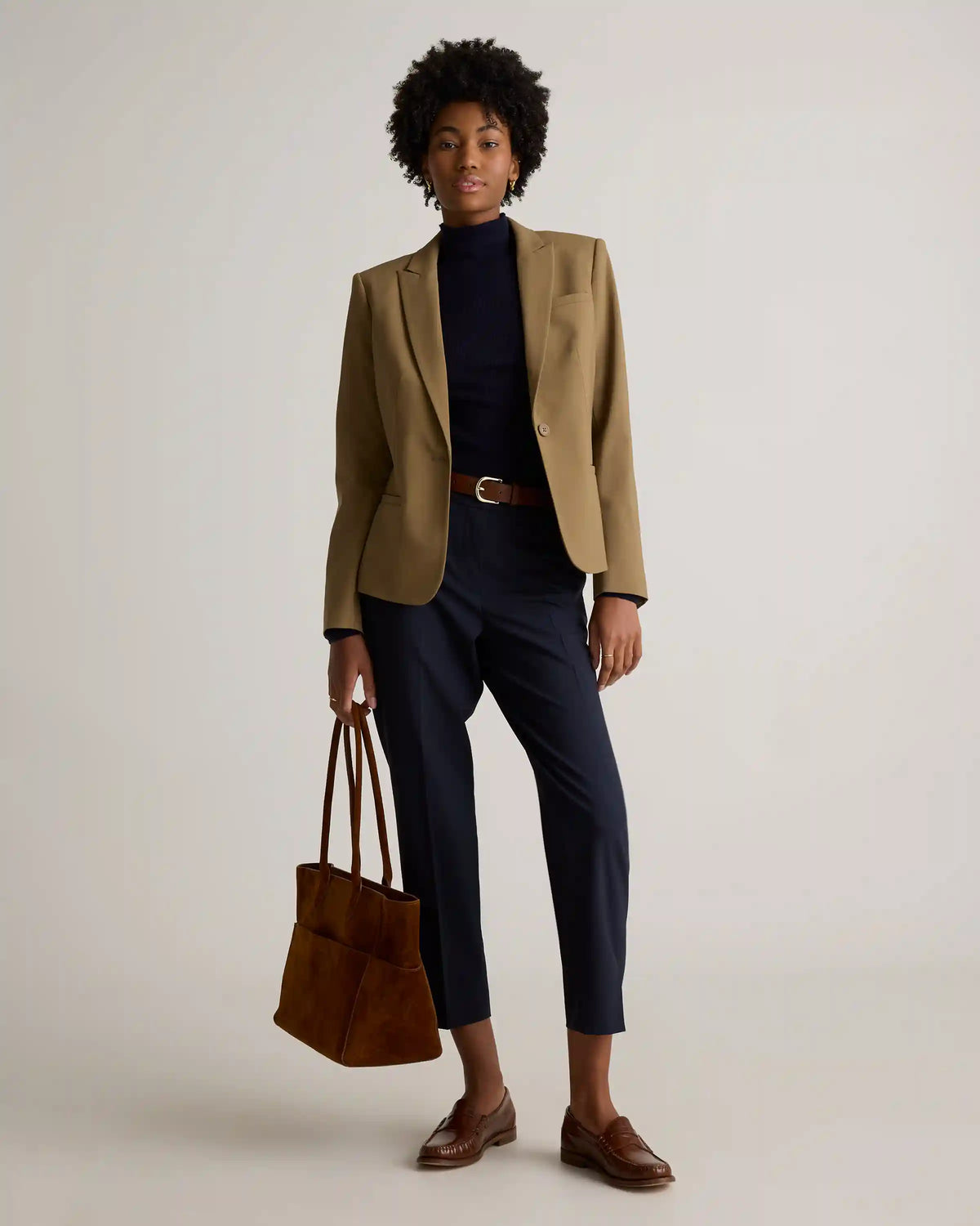 Italian Wool Tailored Blazer