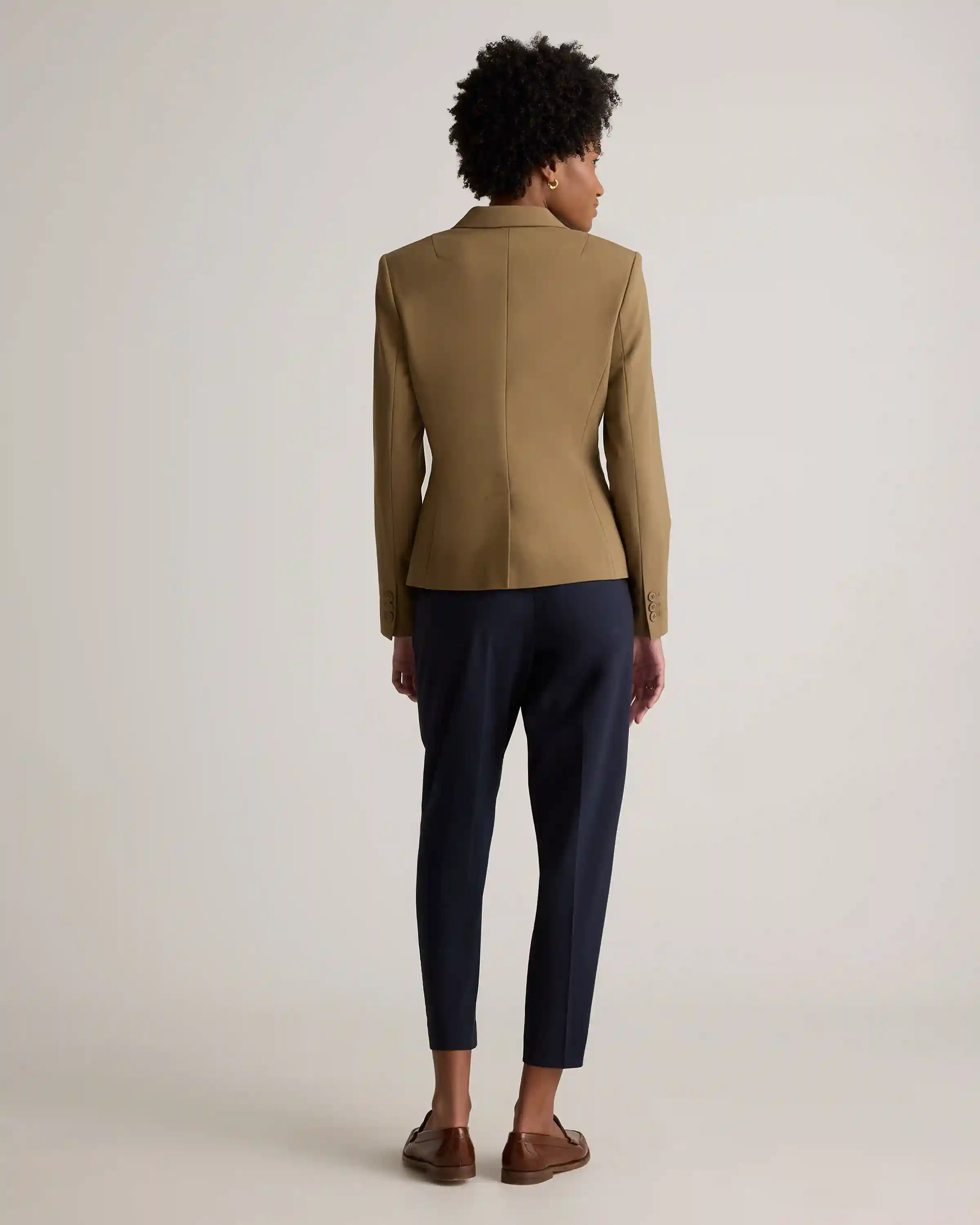 Italian Wool Tailored Blazer
