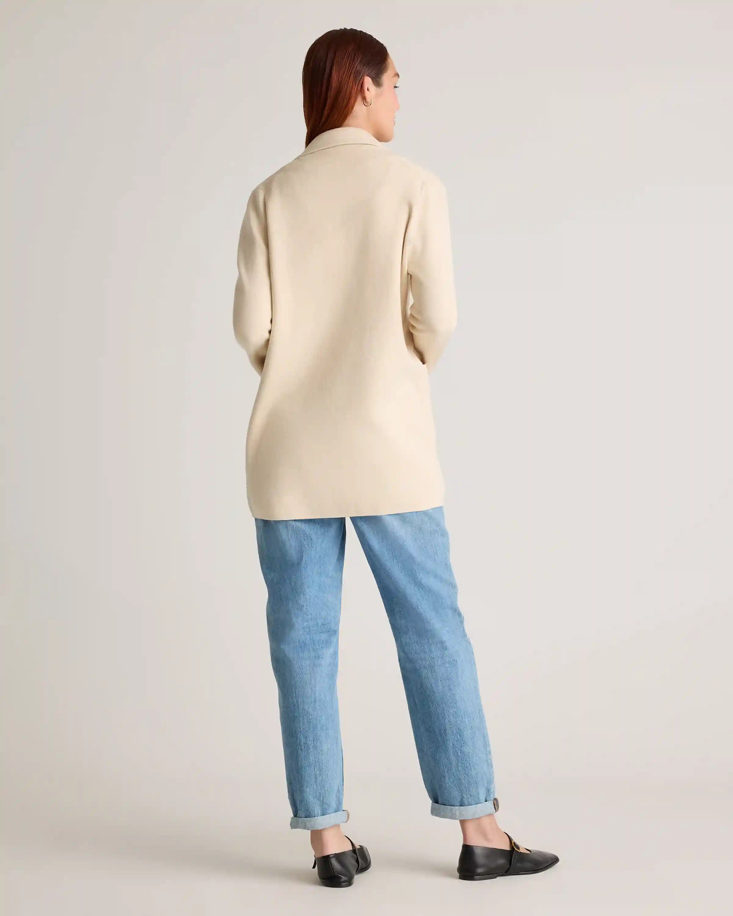 100% Organic Cotton Knit Blazer