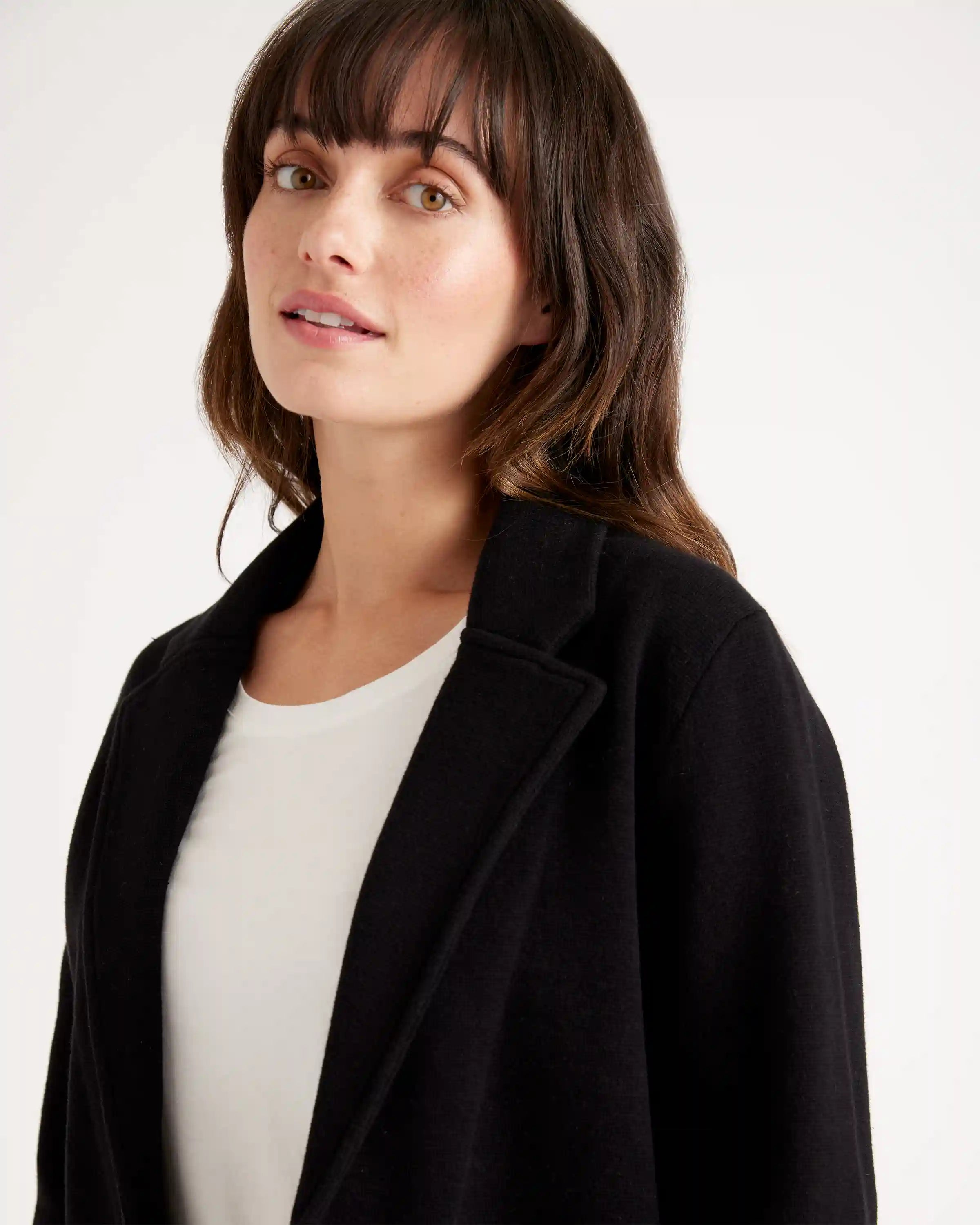 100% Organic Cotton Knit Blazer