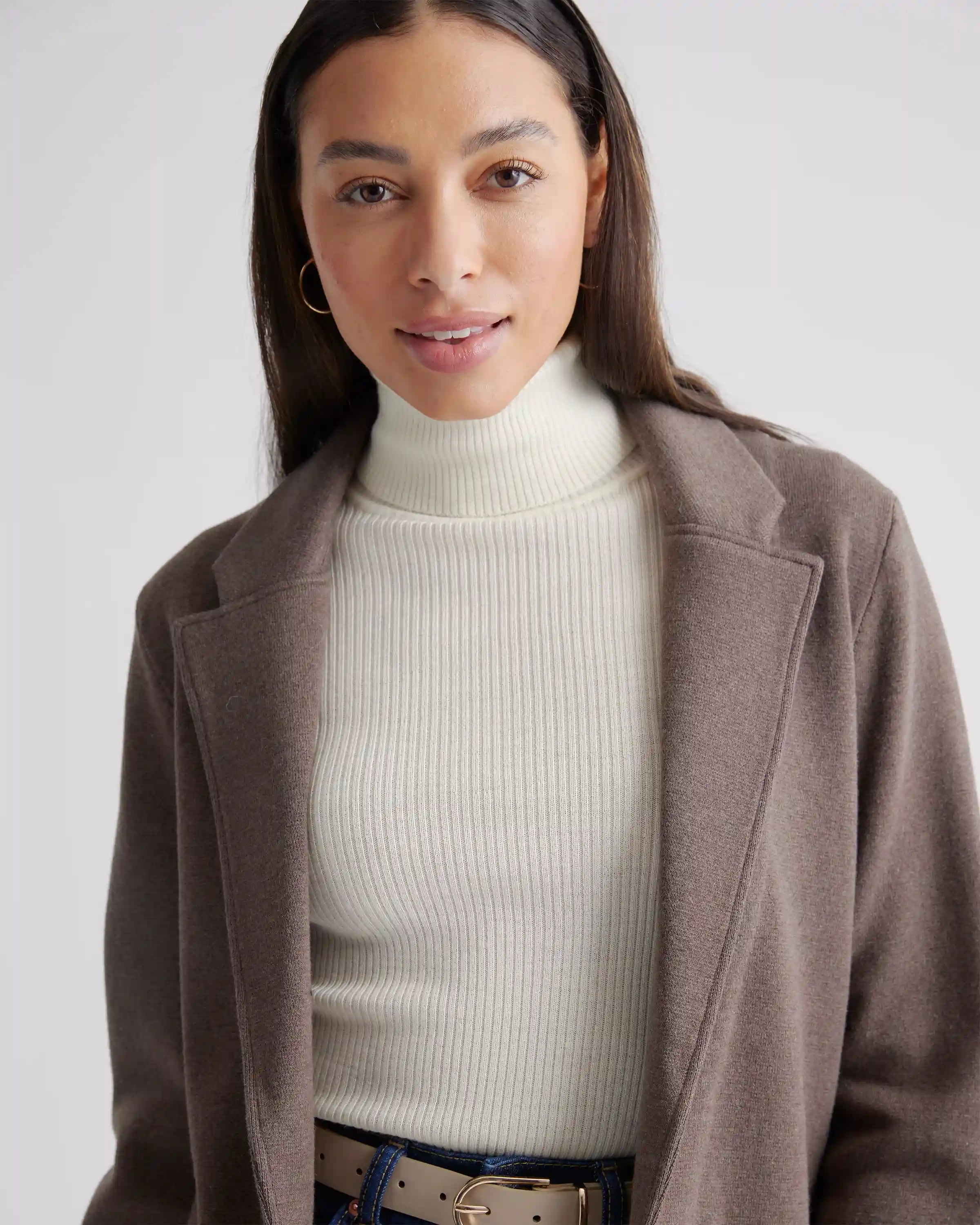 100% Organic Cotton Knit Blazer