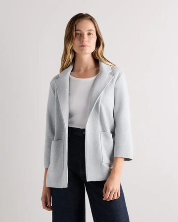 100% Organic Cotton Knit Blazer