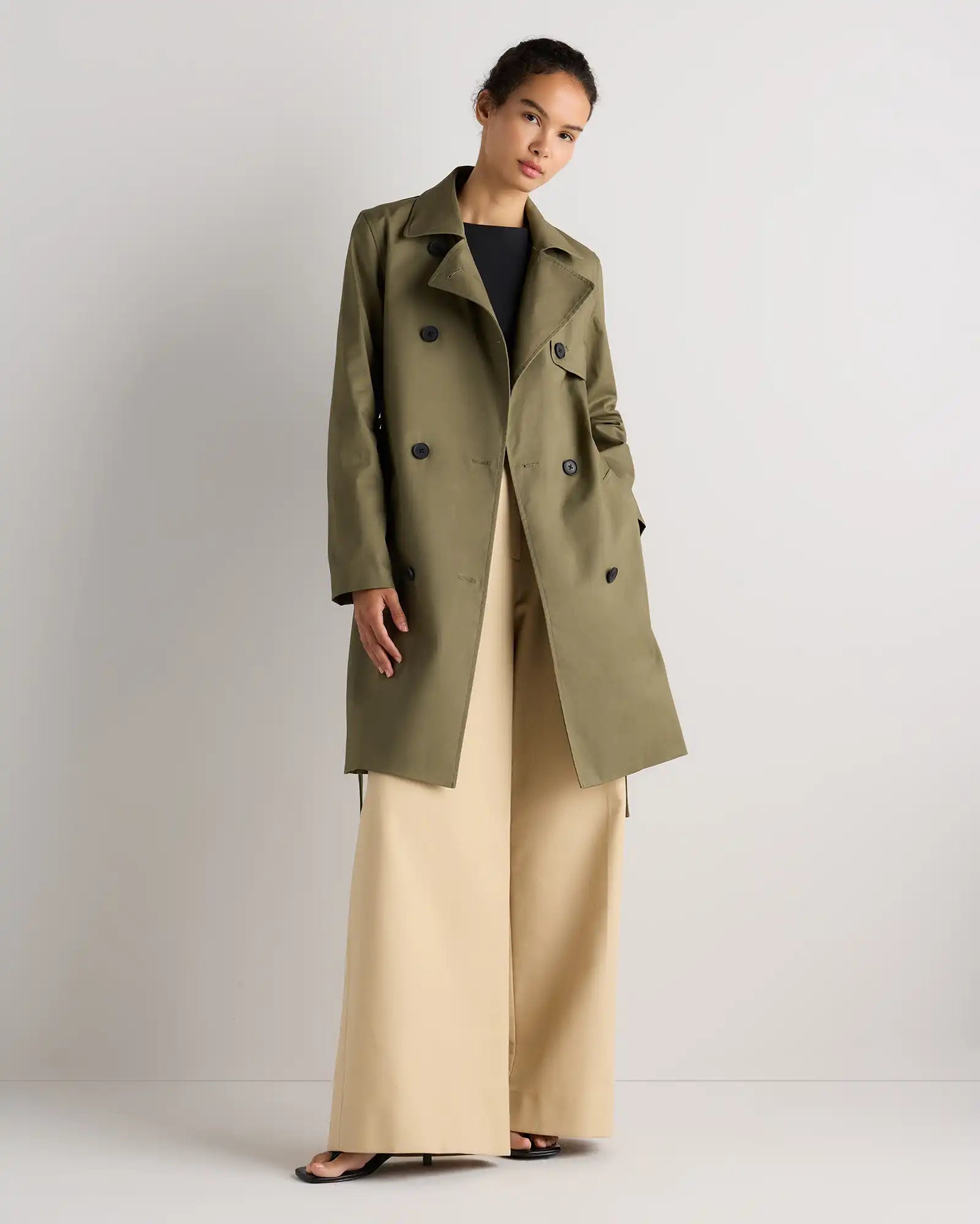 Comfort Stretch Trench Coat