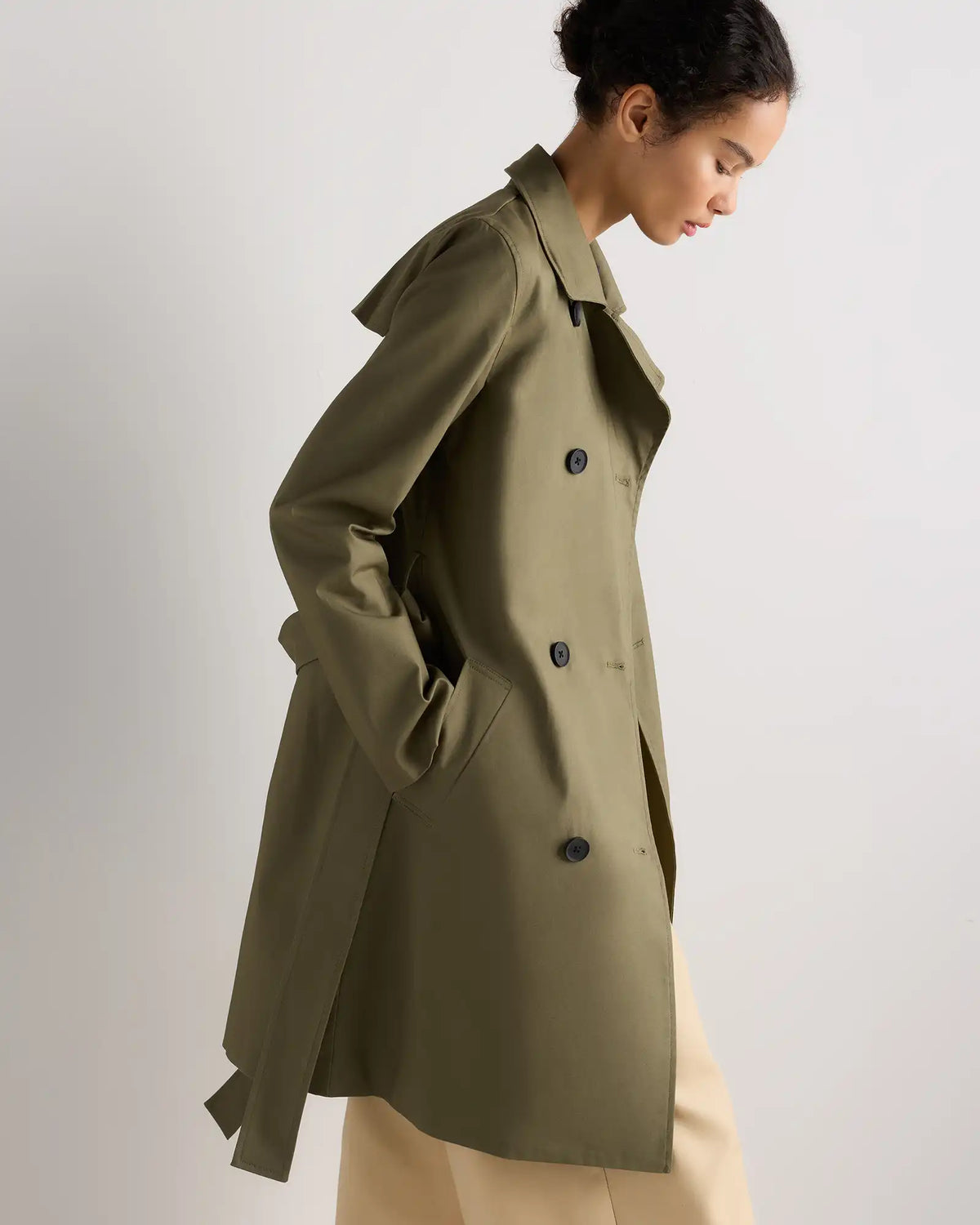 Comfort Stretch Trench Coat